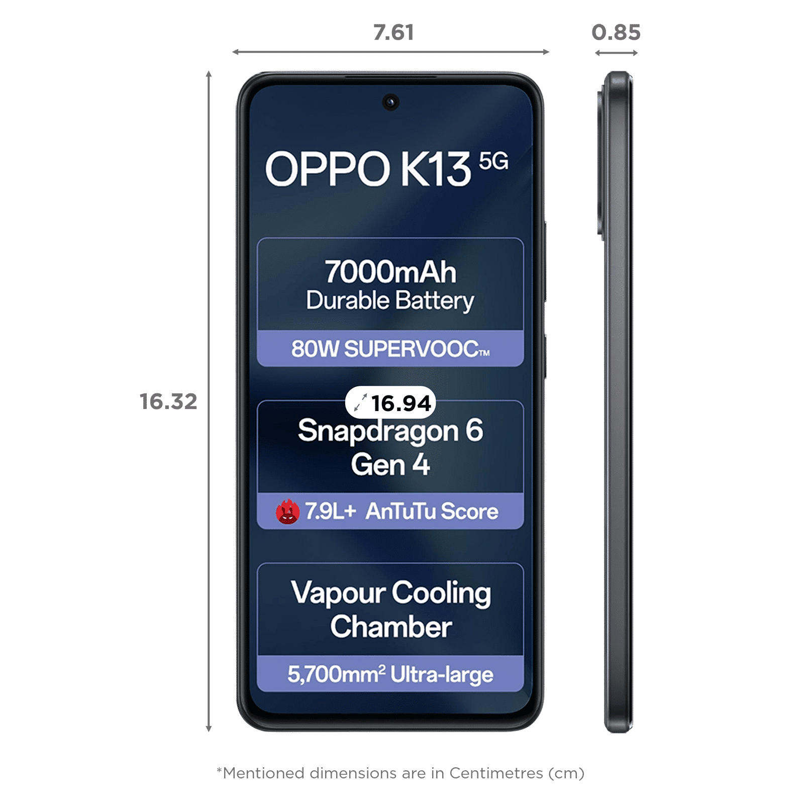 oppo K13 5G (8GB RAM, 256GB, Prism Black)_2