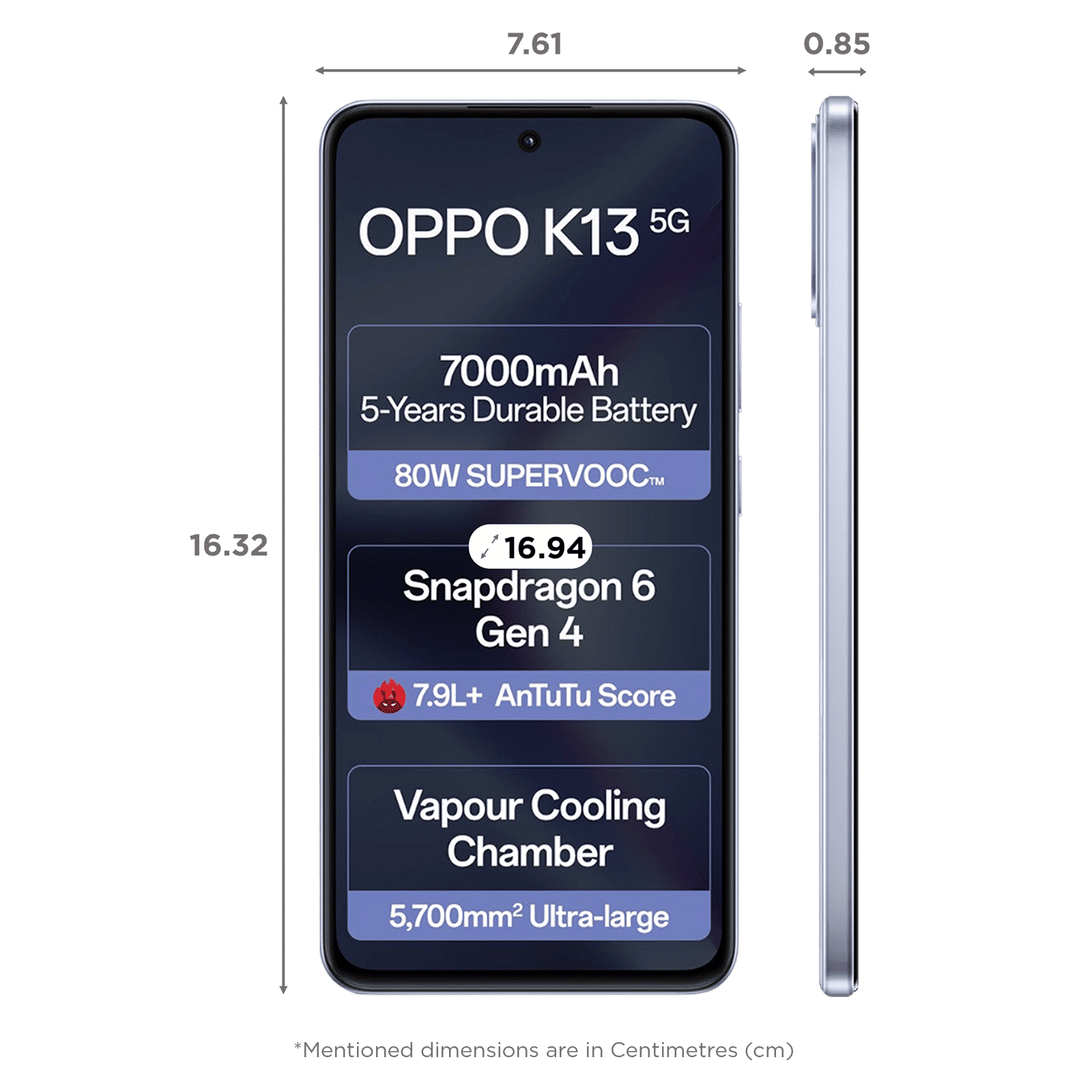 oppo K13 5G (8GB RAM, 256GB, Icy Purple)_2