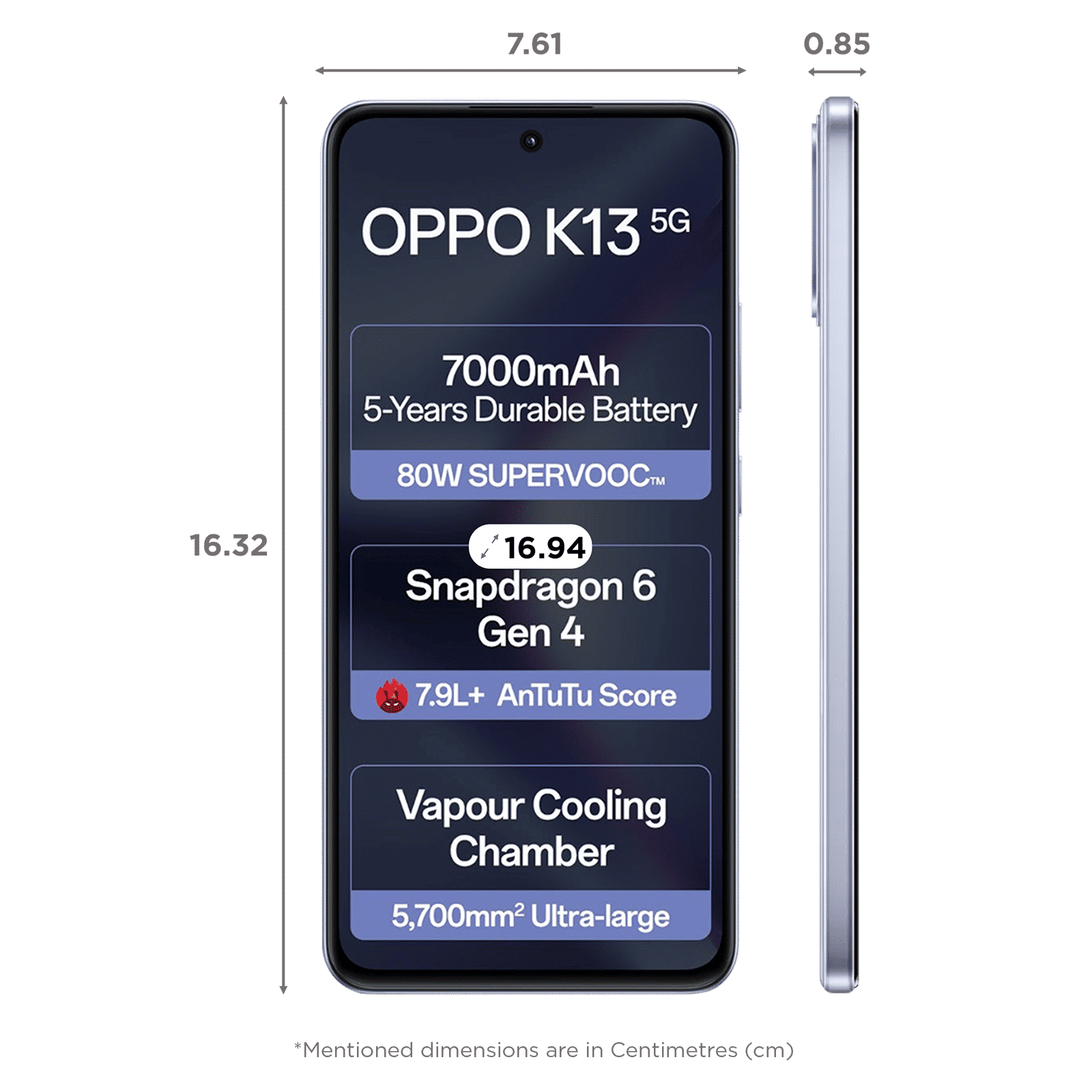 oppo K13 5G (8GB RAM, 128GB, Icy Purple) oppo K13 5G (8GB RAM, 128GB, Icy Purple)_2