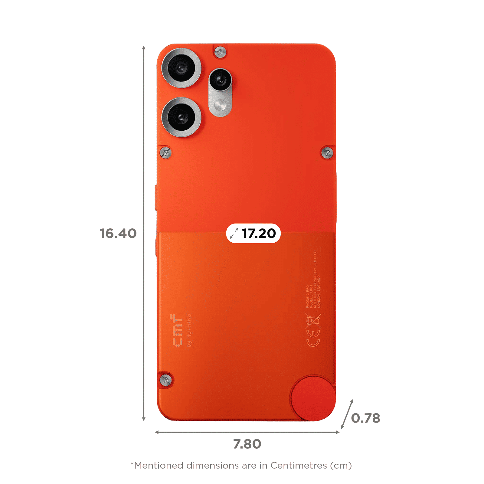 Nothing CMF Phone 2 Pro 5G (8GB RAM, 256GB, Orange)_2