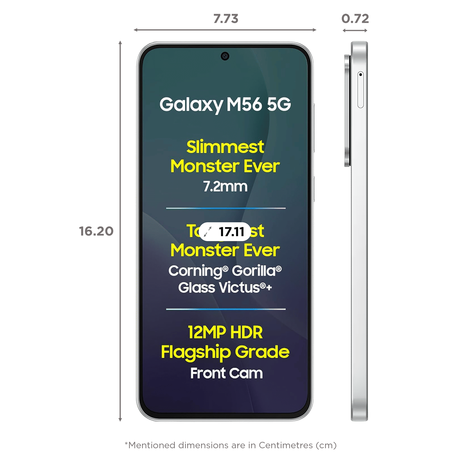 SAMSUNG Galaxy M56 5G (8GB RAM, 128GB, Light Green)_2