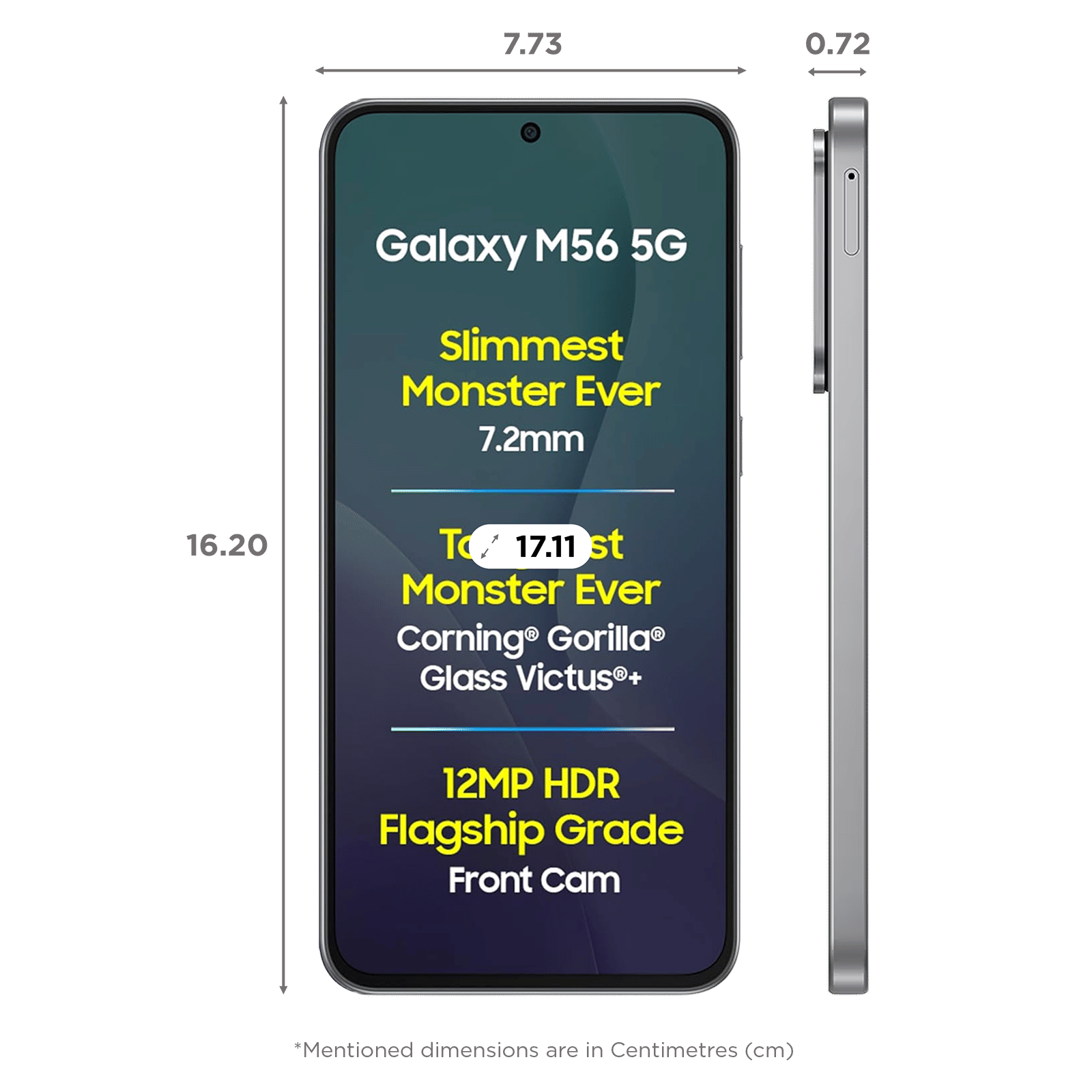 SAMSUNG Galaxy M56 5G (8GB RAM, 128GB, Black)_2