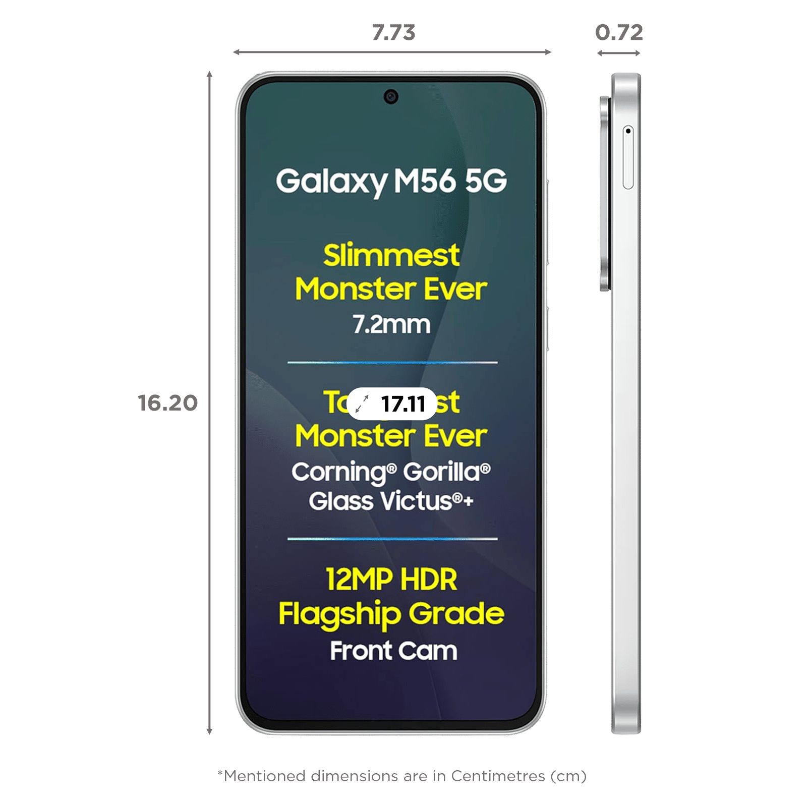SAMSUNG Galaxy M56 5G (8GB RAM, 256GB, Light Green) SAMSUNG Galaxy M56 5G (8GB RAM, 256GB, Light Green)_2