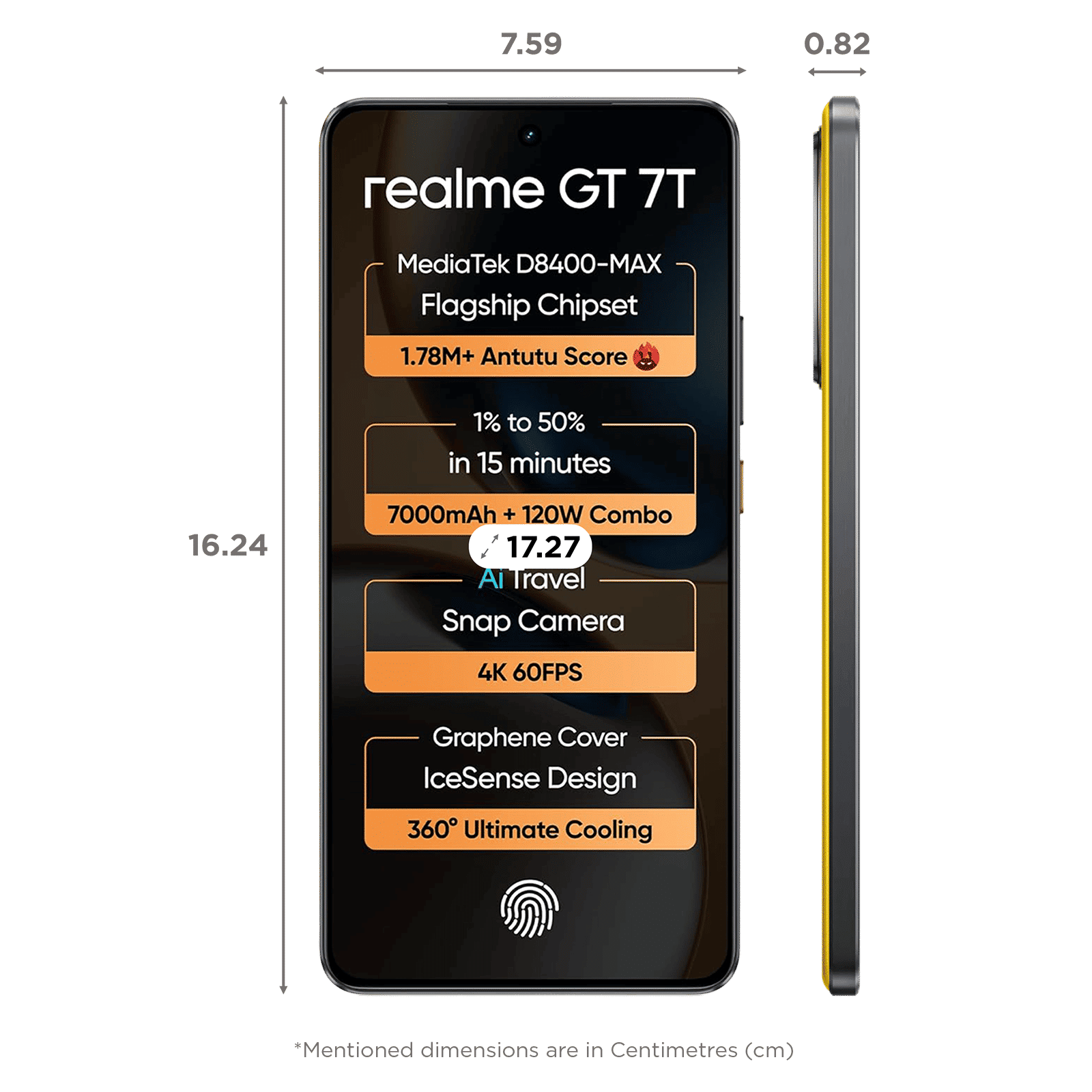 realme GT 7T 5G (12GB RAM, 512GB, Racing Yellow)_2