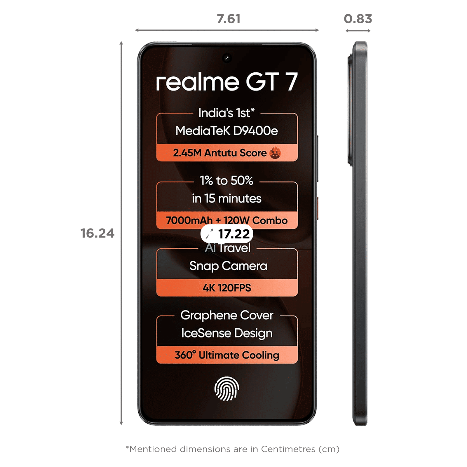realme GT 7 5G (8GB RAM, 256GB, IceSense Black)_2