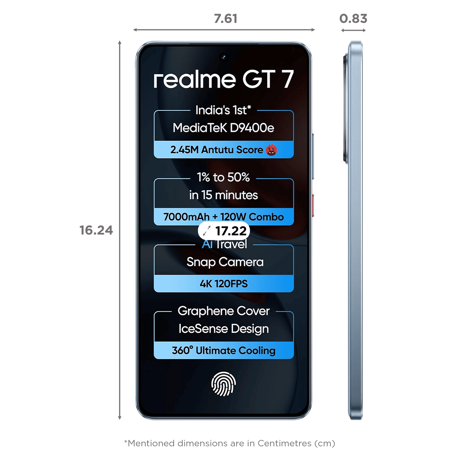 realme GT 7 5G (12GB RAM, 256GB, IceSense Blue) realme GT 7 5G (12GB RAM, 256GB, IceSense Blue)_2