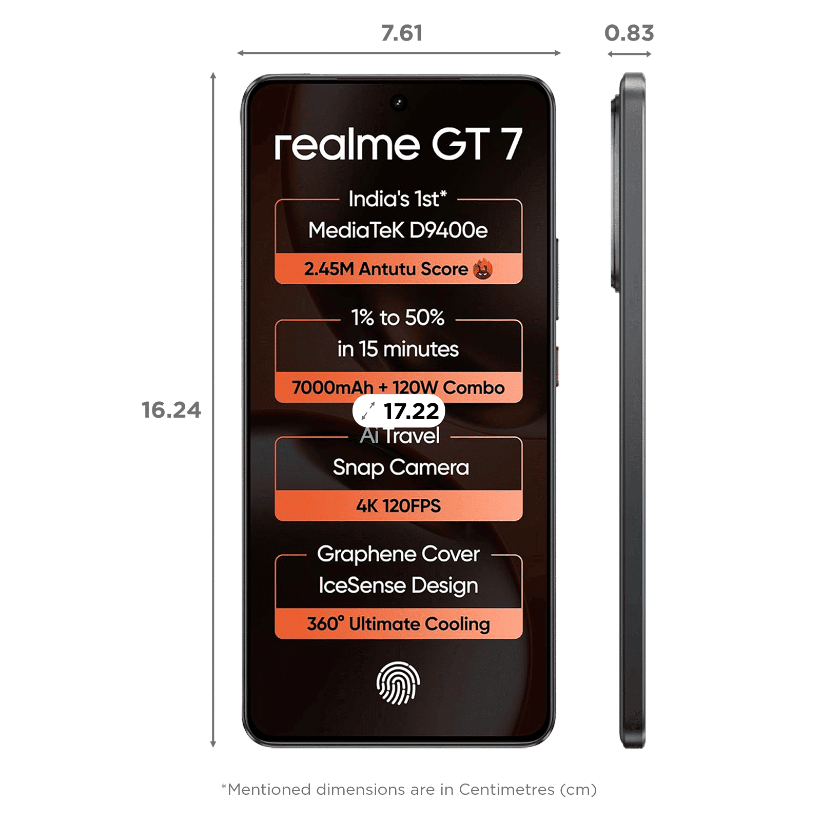 realme GT 7 5G (12GB RAM, 512GB, IceSense Black)_2