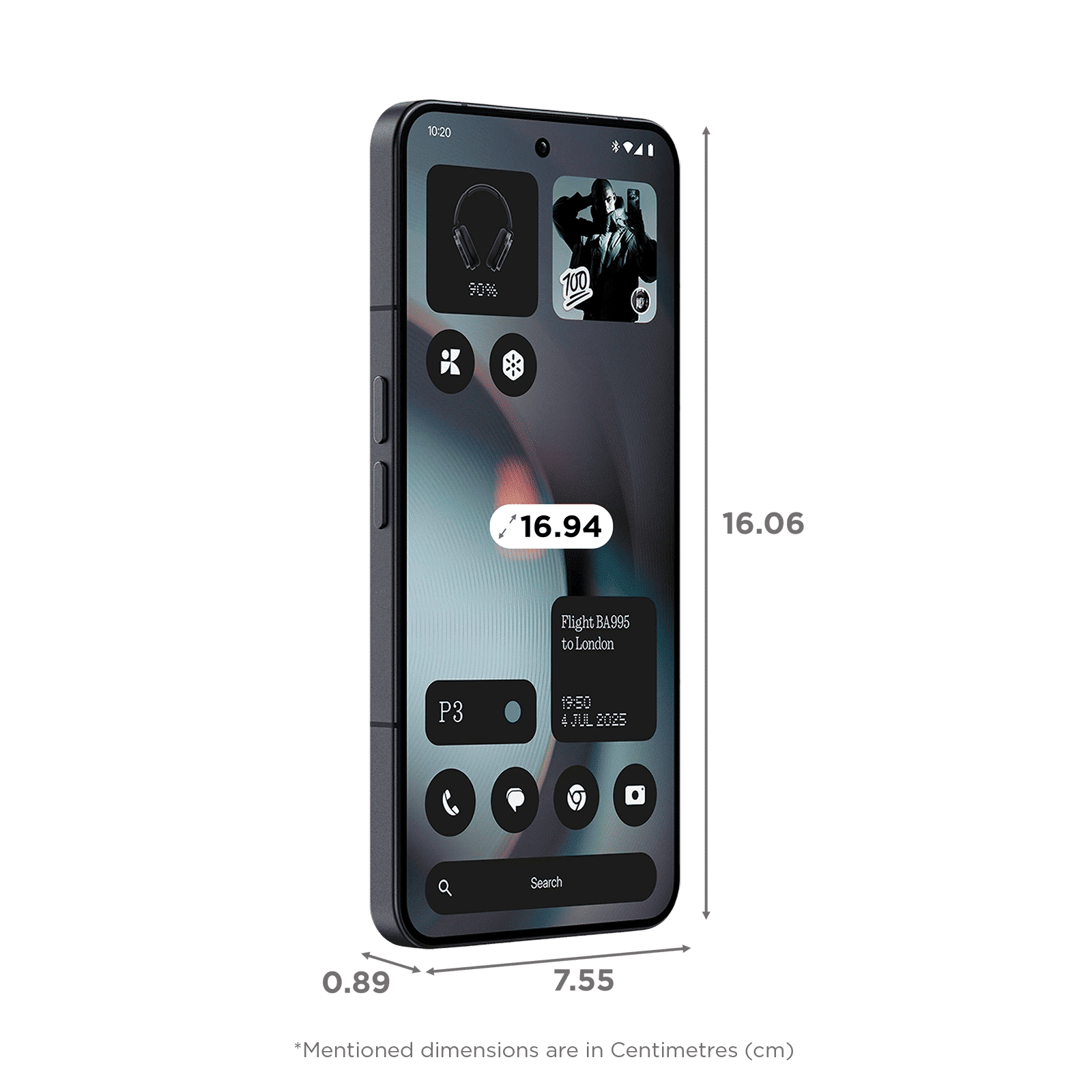 Nothing Phone 3 5G (16GB RAM, 512GB, Black)_2