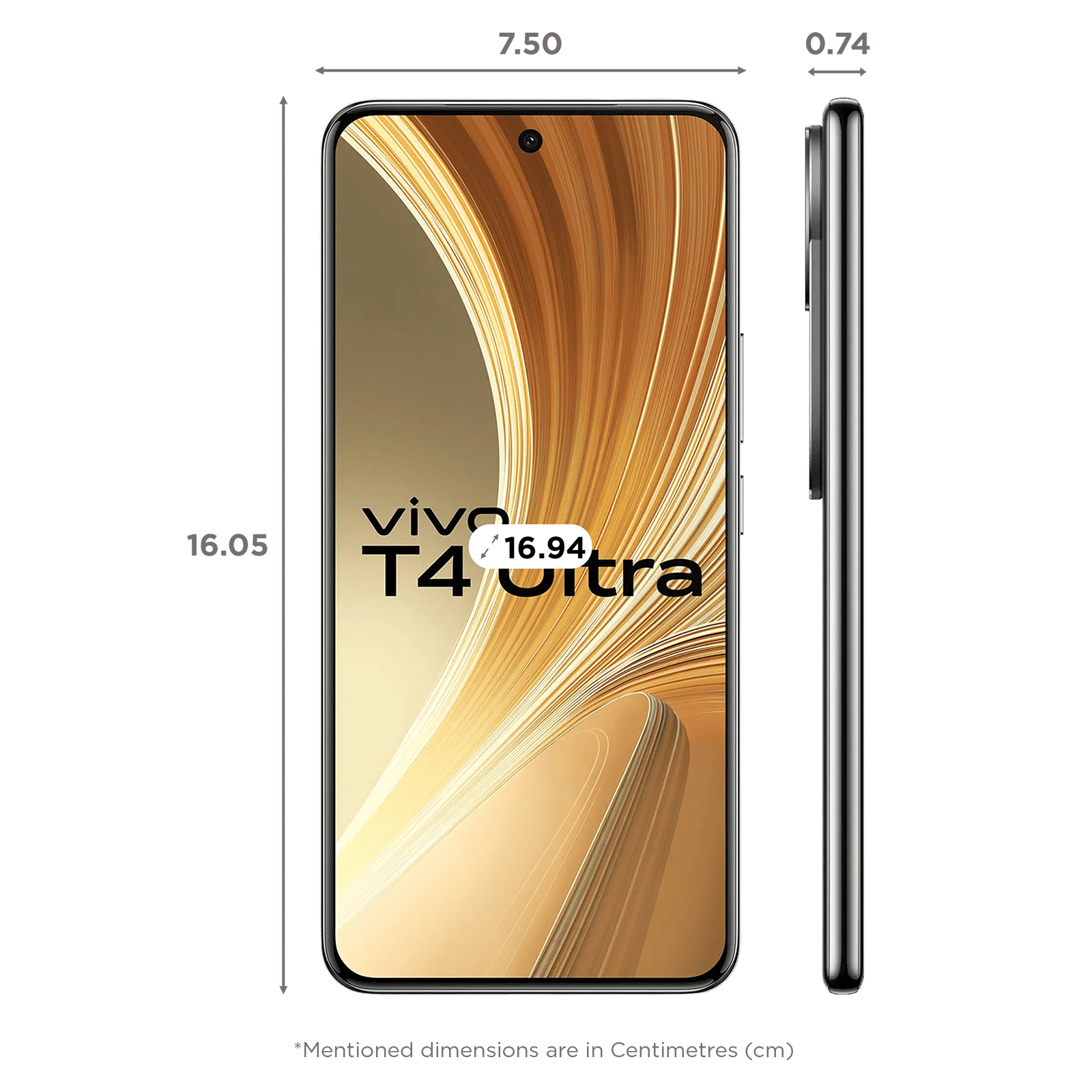 vivo T4 Ultra 5G (12GB RAM, 256GB, Meteor Grey) vivo T4 Ultra 5G (12GB RAM, 256GB, Meteor Grey)_2