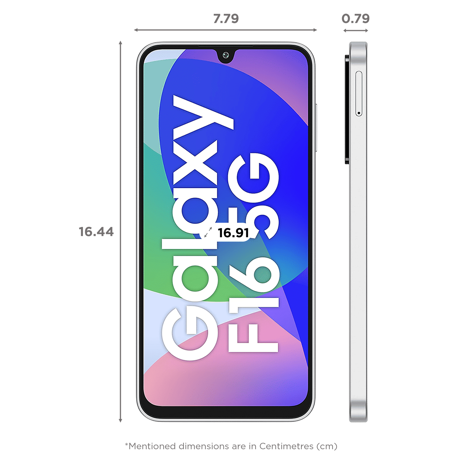 SAMSUNG Galaxy F16 5G (4GB RAM, 128GB, Vibing Blue)_2