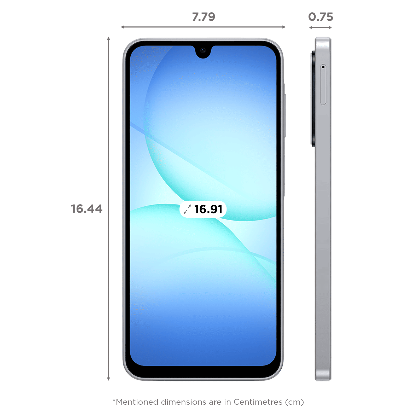 SAMSUNG Galaxy A17 5G (8GB RAM, 128GB, Gray)|With Travel Adapter_2