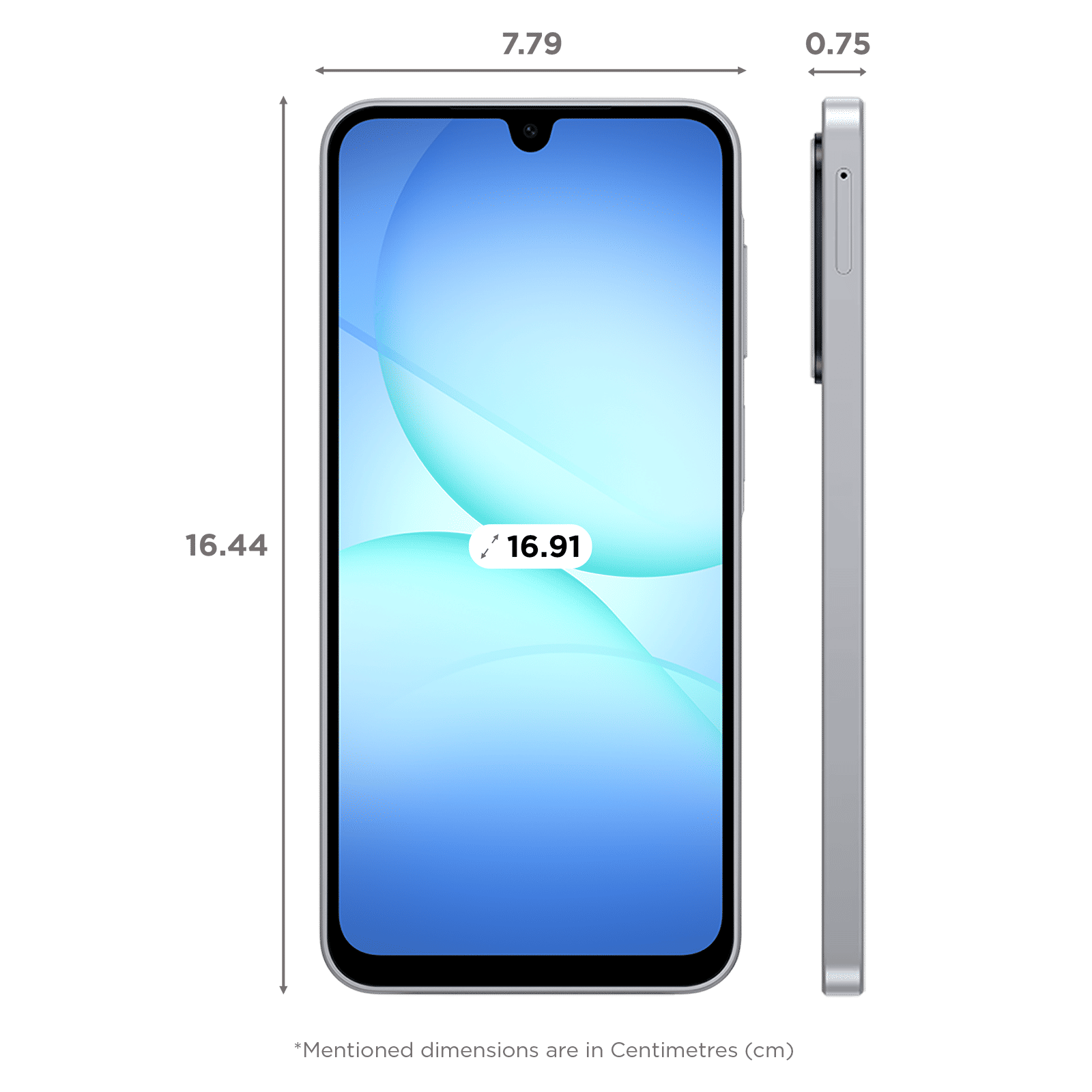 SAMSUNG Galaxy A17 5G (8GB RAM, 256GB, Gray)|With Travel Adapter_2