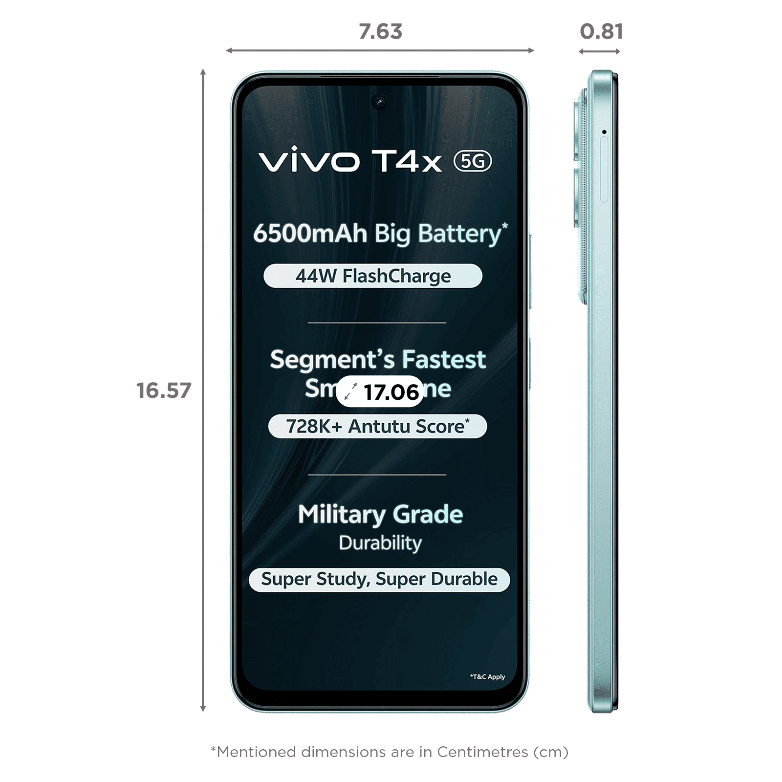 vivo T4x 5G (8GB RAM, 128GB, Glacial Teal)_2
