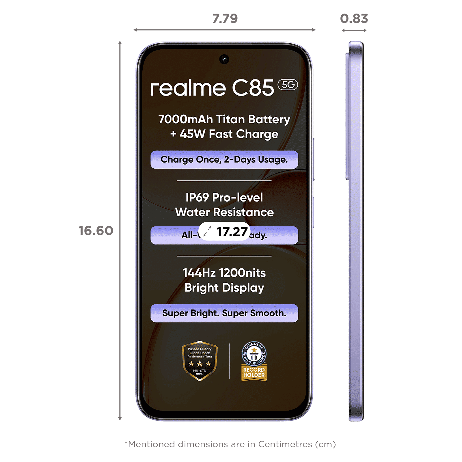 realme C85 5G (4GB RAM, 128GB, Purple) realme C85 5G (4GB RAM, 128GB, Purple)_2