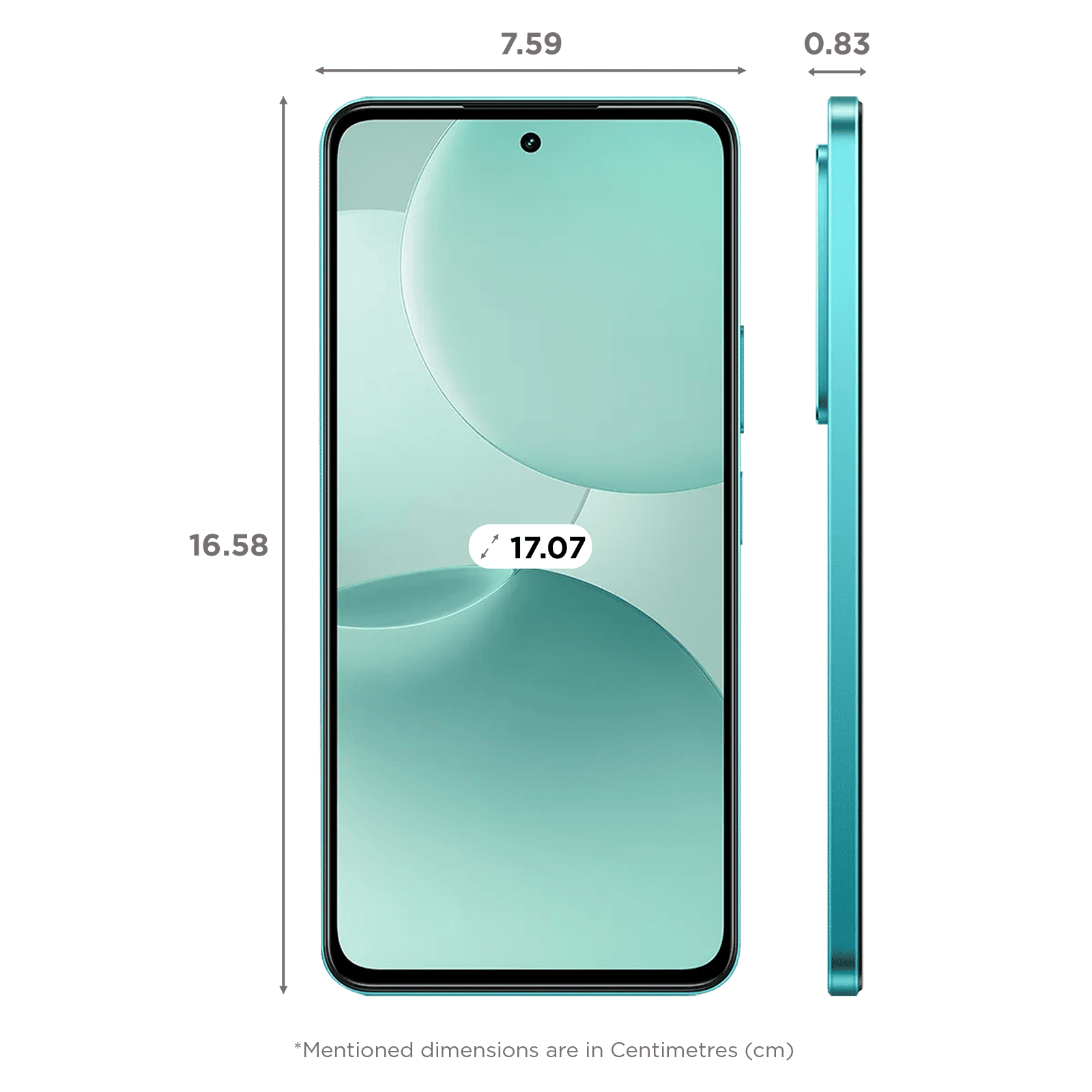 realme P4x 5G (8GB RAM, 128GB, Lake Green)_2