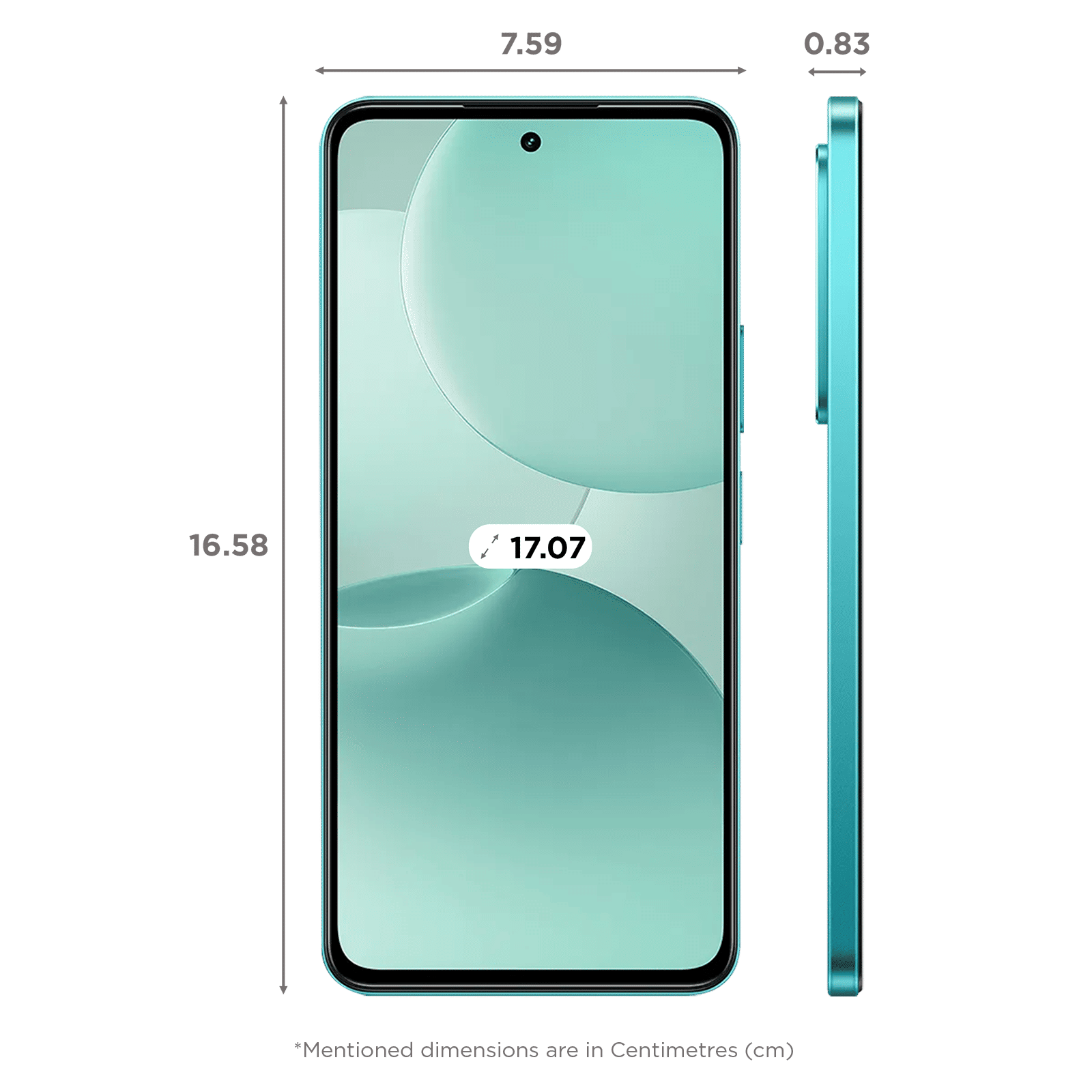 realme P4x 5G (8GB RAM, 256GB, Lake Green)_2