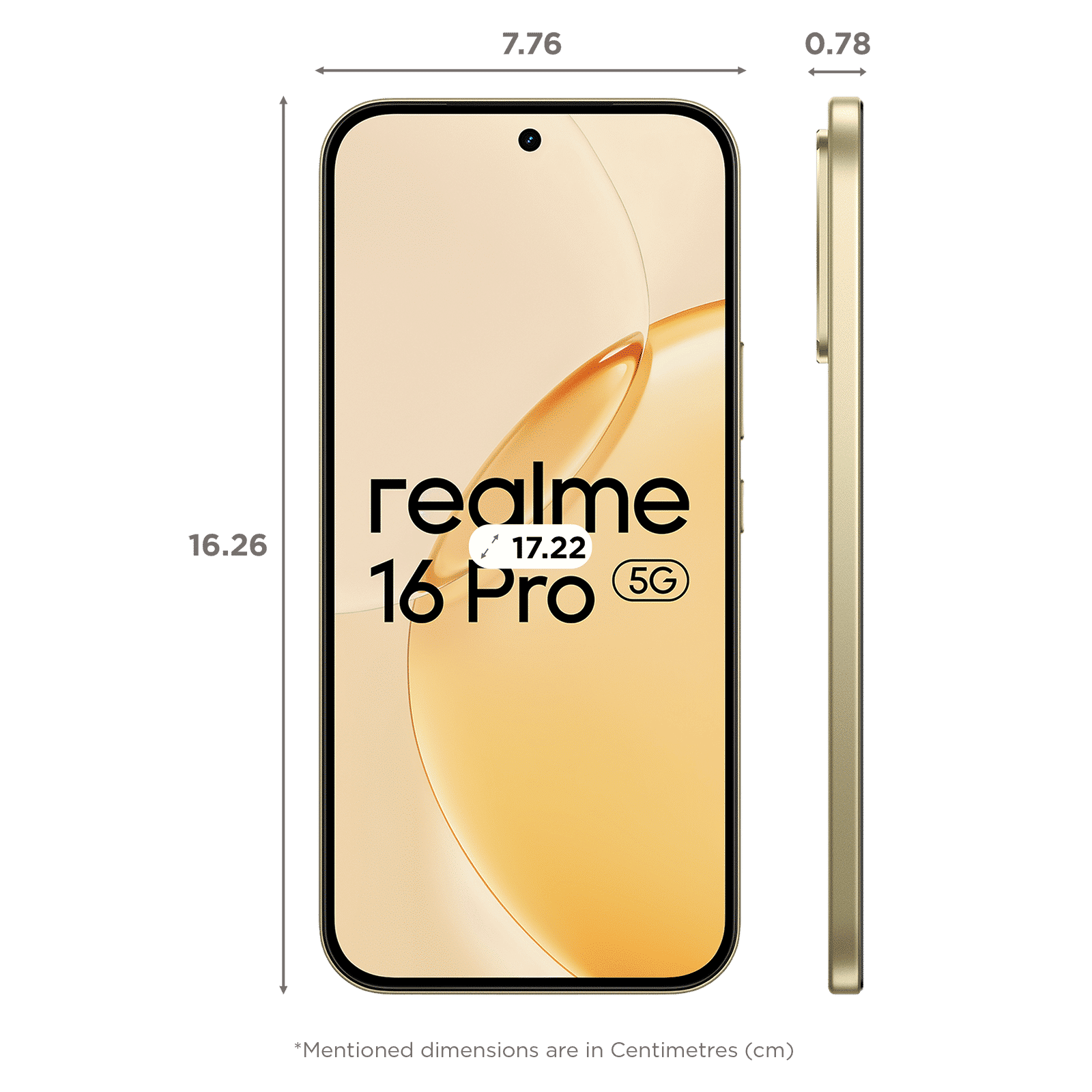 realme 16 Pro 5G (8GB RAM, 128GB, Master Gold)_2