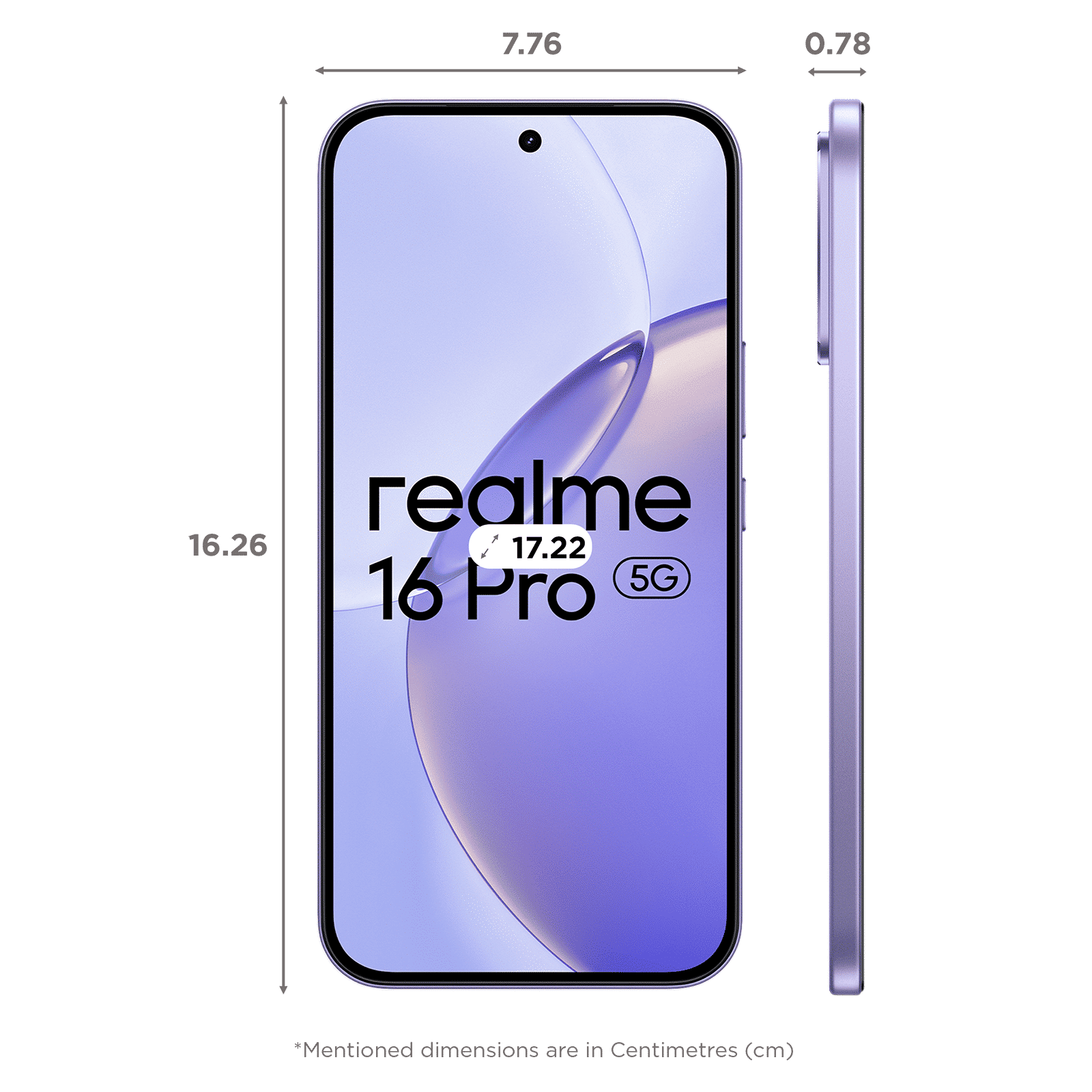 realme 16 Pro 5G (8GB RAM, 128GB, Orchid Purple) realme 16 Pro 5G (8GB RAM, 128GB, Orchid Purple)_2