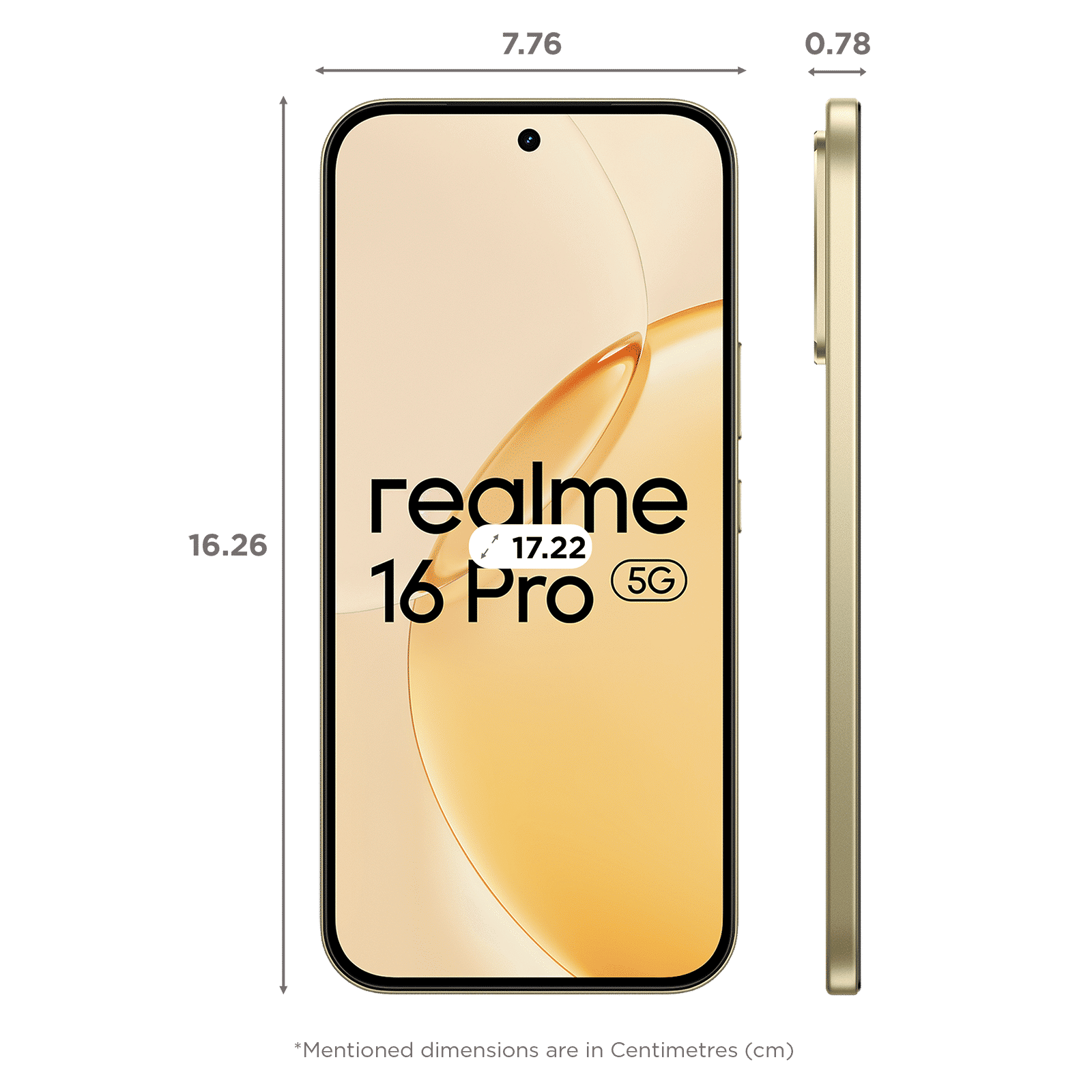 realme 16 Pro 5G (8GB RAM, 256GB, Master Gold)_2