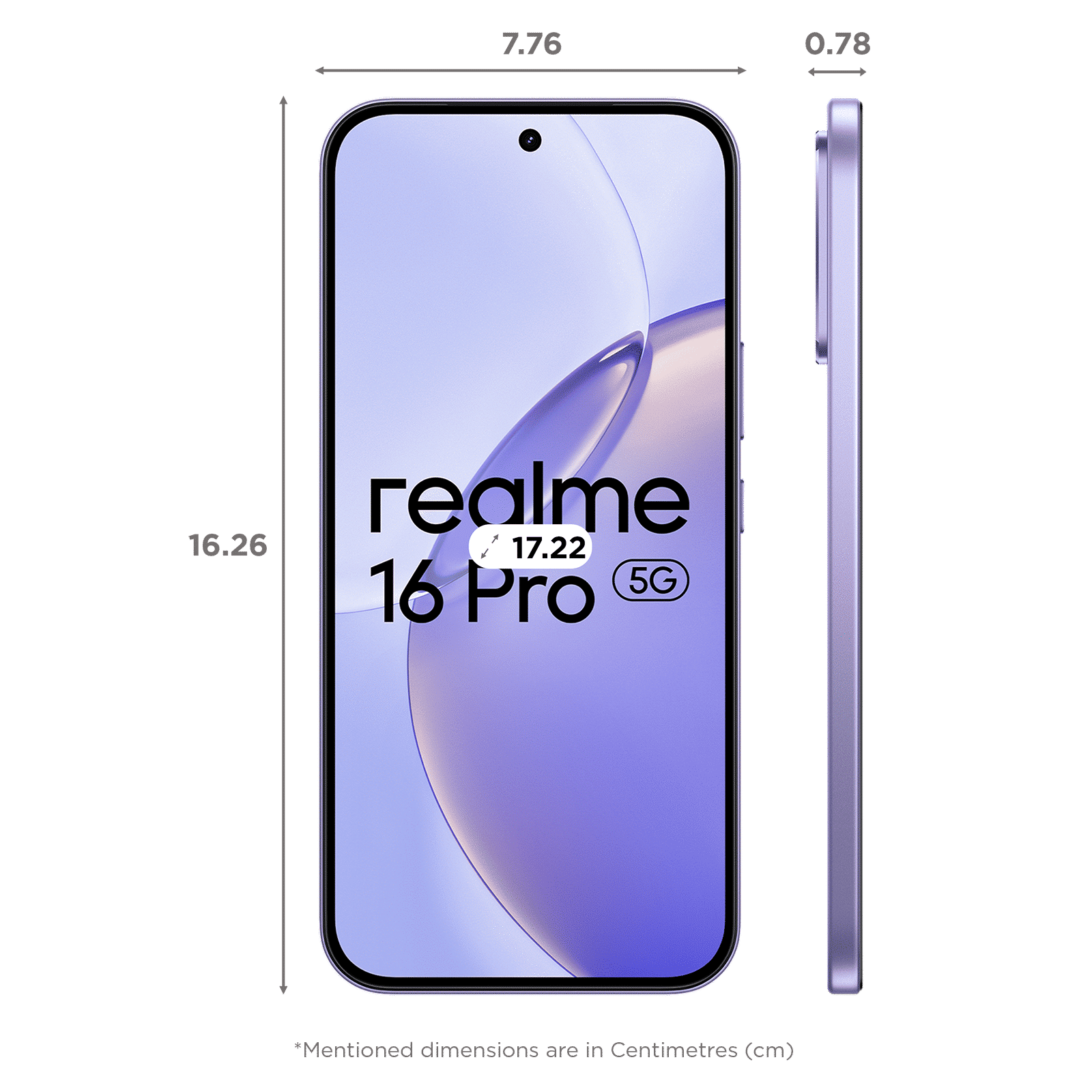 realme 16 Pro 5G (8GB RAM, 256GB, Orchid Purple)_2