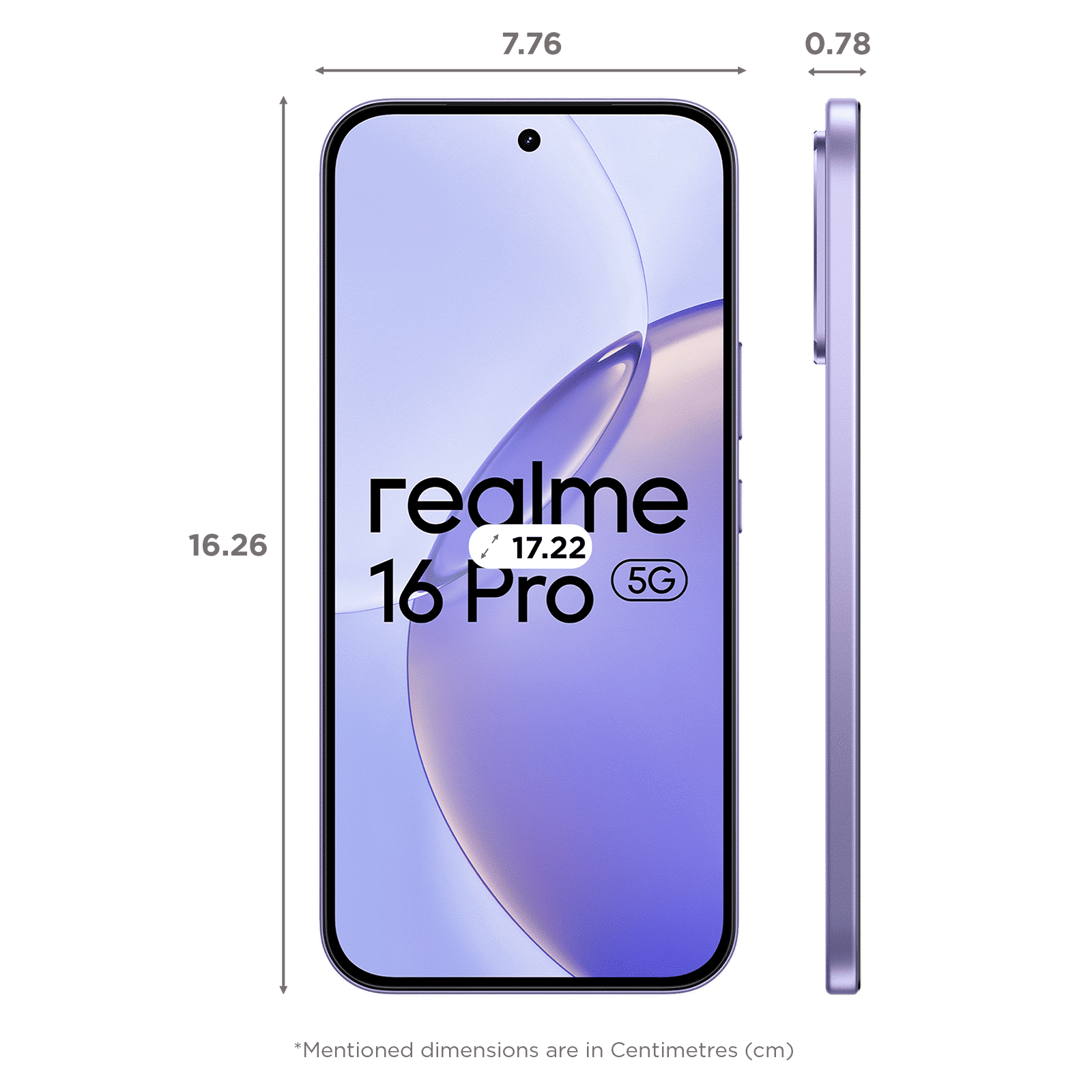 realme 16 Pro 5G (12GB RAM, 256GB, Orchid Purple)_2
