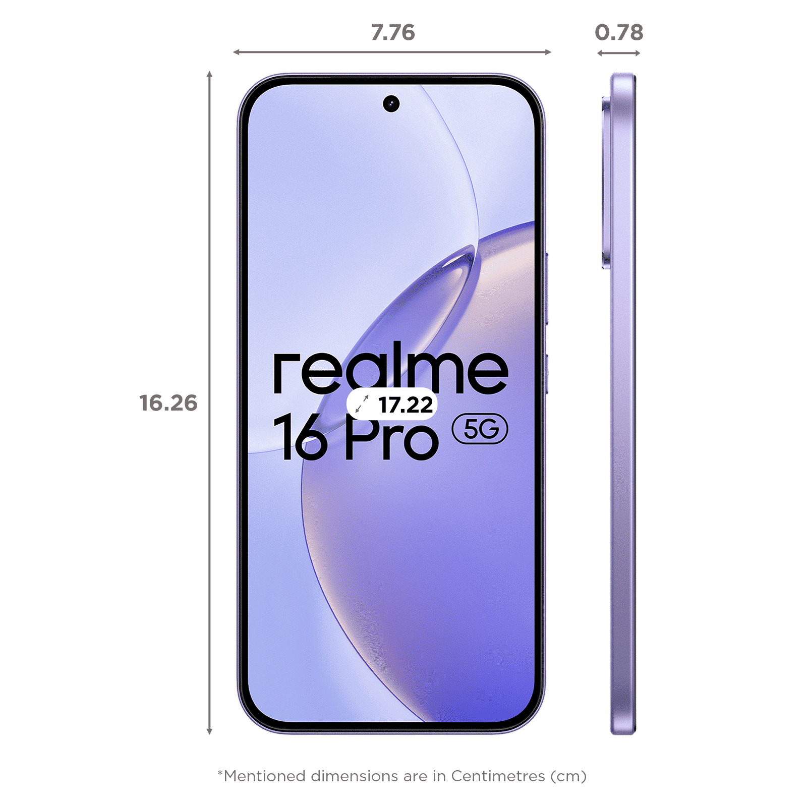 realme 16 Pro 5G (12GB RAM, 512GB, Orchid Purple)_2