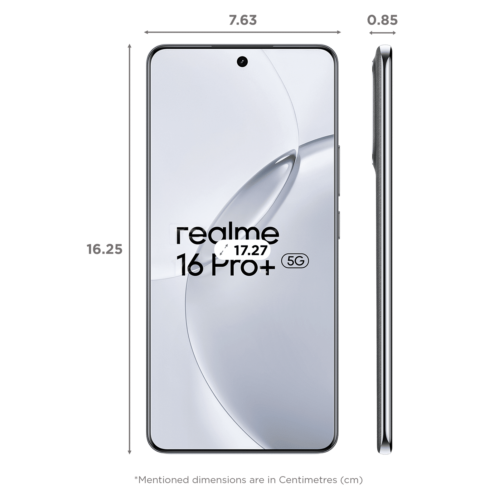 realme 16 Pro Plus 5G (8GB RAM, 128GB, Master Grey) realme 16 Pro Plus 5G (8GB RAM, 128GB, Master Grey)_2