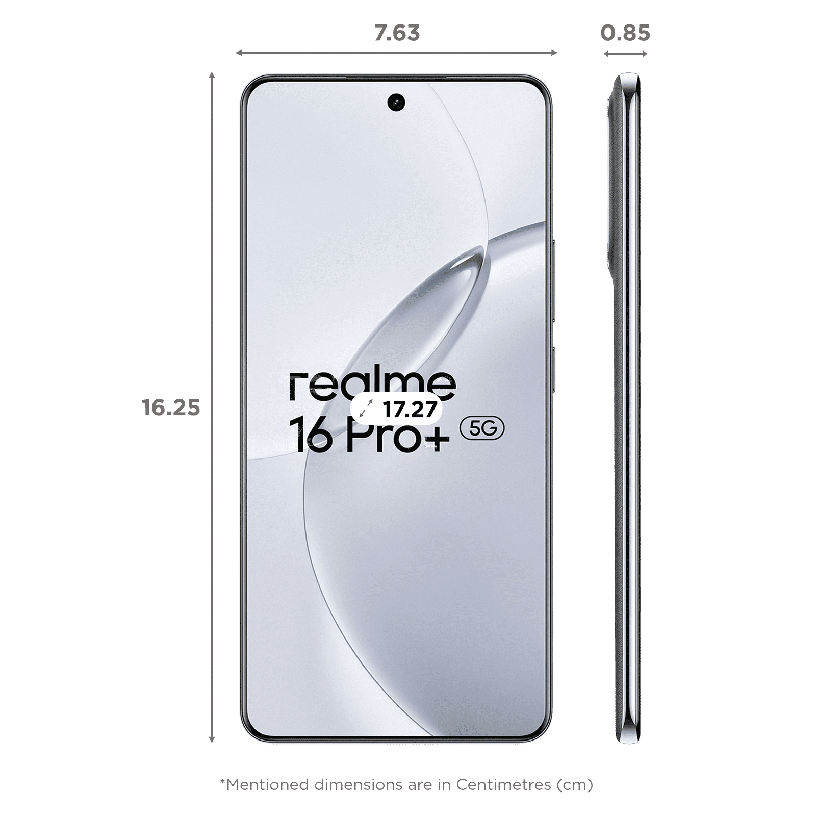 realme 16 Pro Plus 5G (8GB RAM, 256GB, Master Grey)_2