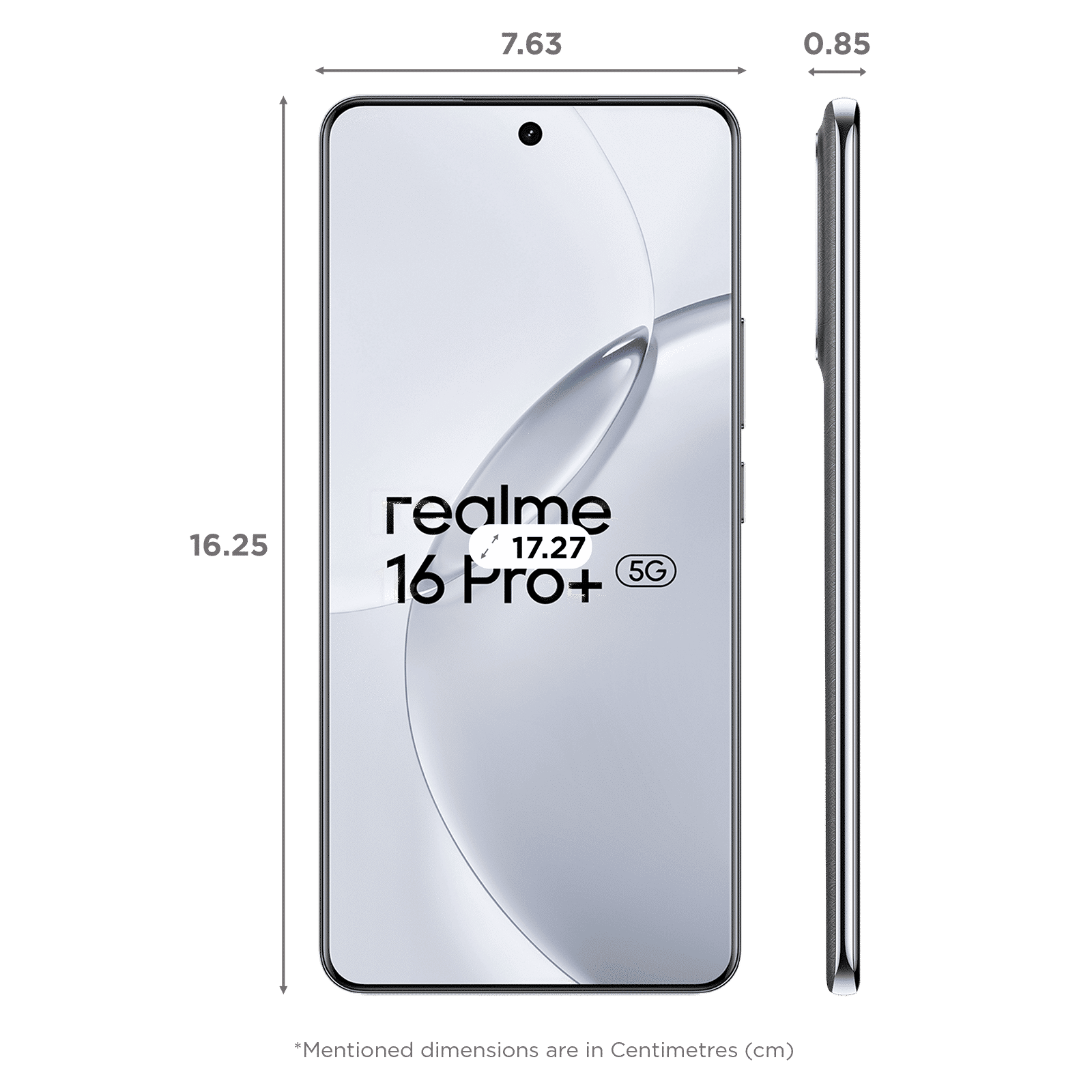 realme 16 Pro Plus 5G (12GB RAM, 512GB, Master Grey)_2