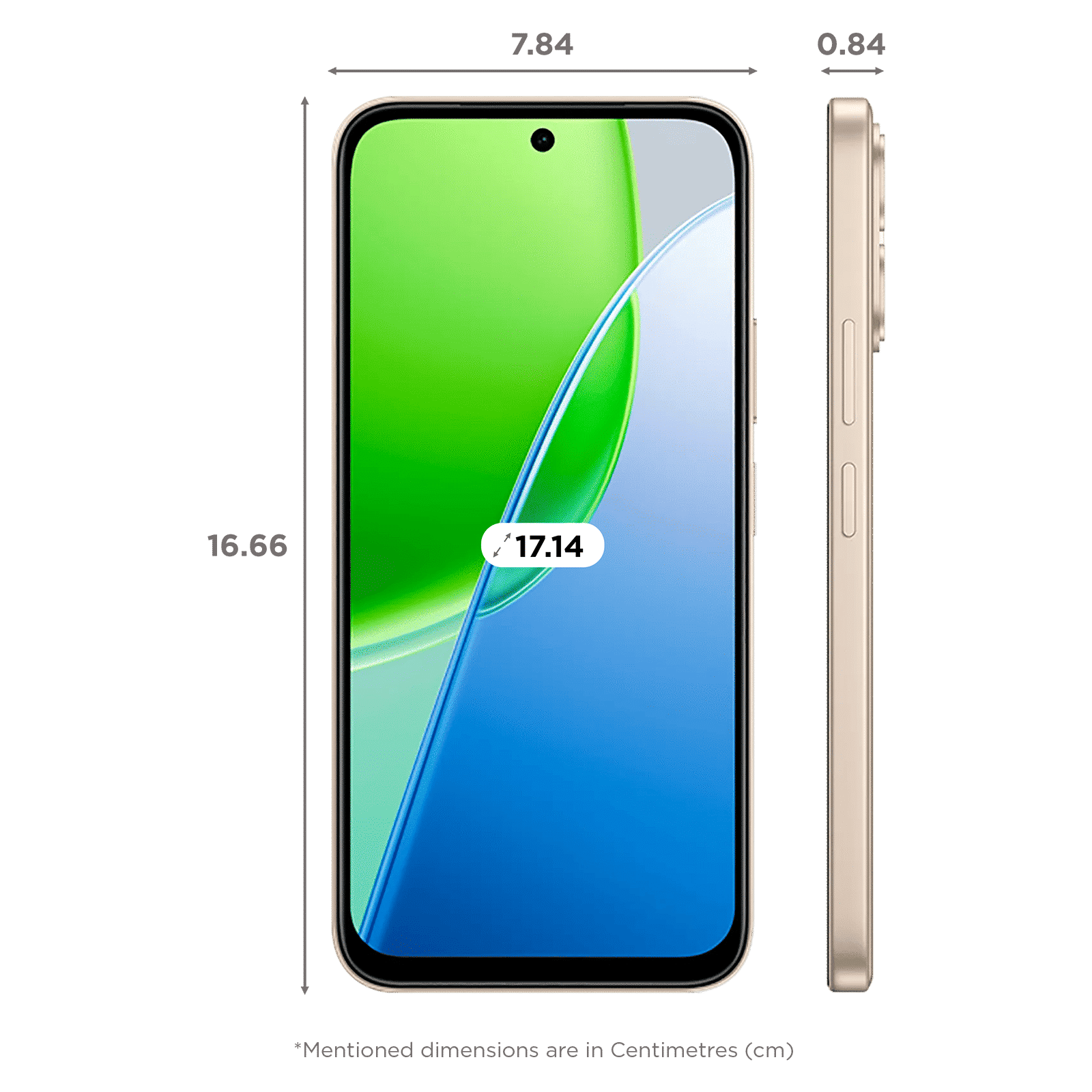 vivo Y51 Pro 5G (8GB RAM, 128GB, Noble Gold)_2