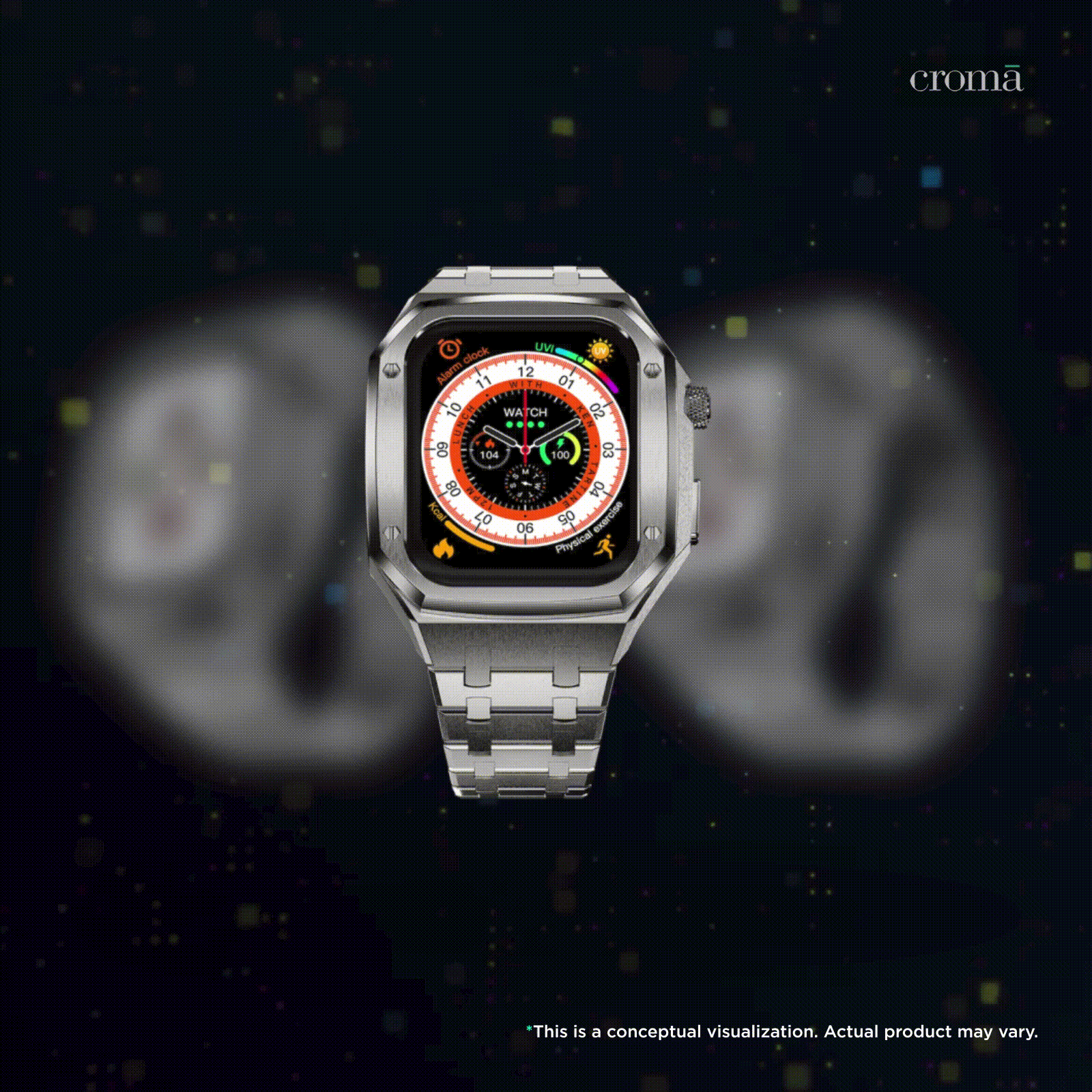 FIRE-BOLTT Elemento Smartwatch with Bluetooth Calling (49.5mm Always On Display, IP68 Water Resistant, Silver Strap) FIRE-BOLTT Elemento Smartwatch with Bluetooth Calling (49.5mm Always On Display, IP68 Water Resistant, Silver Strap)_2