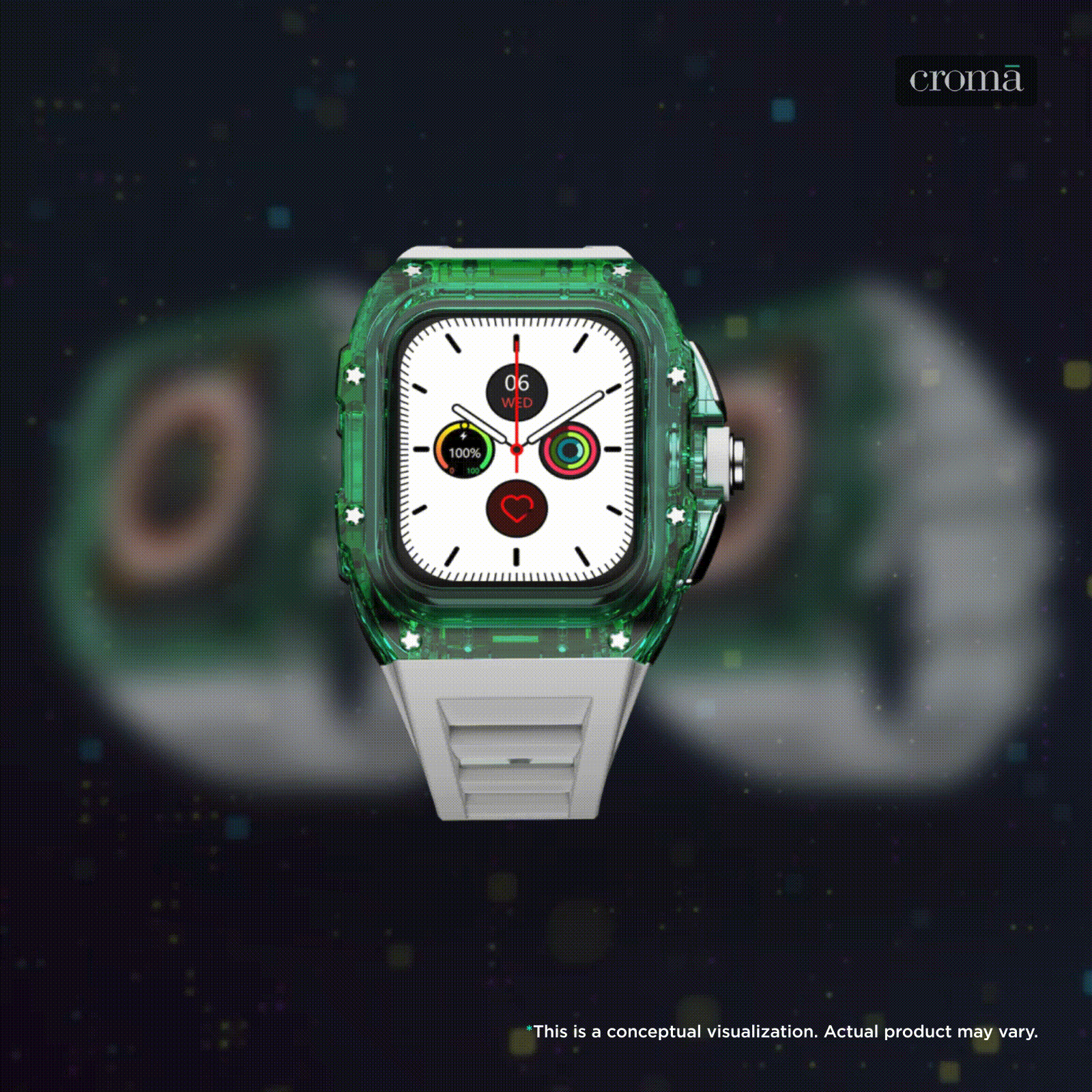 FIRE-BOLTT Diablo Smartwatch with Bluetooth Calling (49.5mm Always On Display, IP68 Water Resistant, White Strap)_1