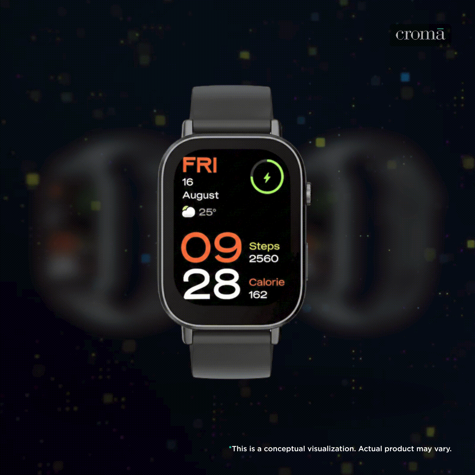 Redmi Watch 5 Active Smartwatch with Bluetooth Calling (50.8mm LCD Display, IPX8 Water Resistant, Midnight Black Strap)_2