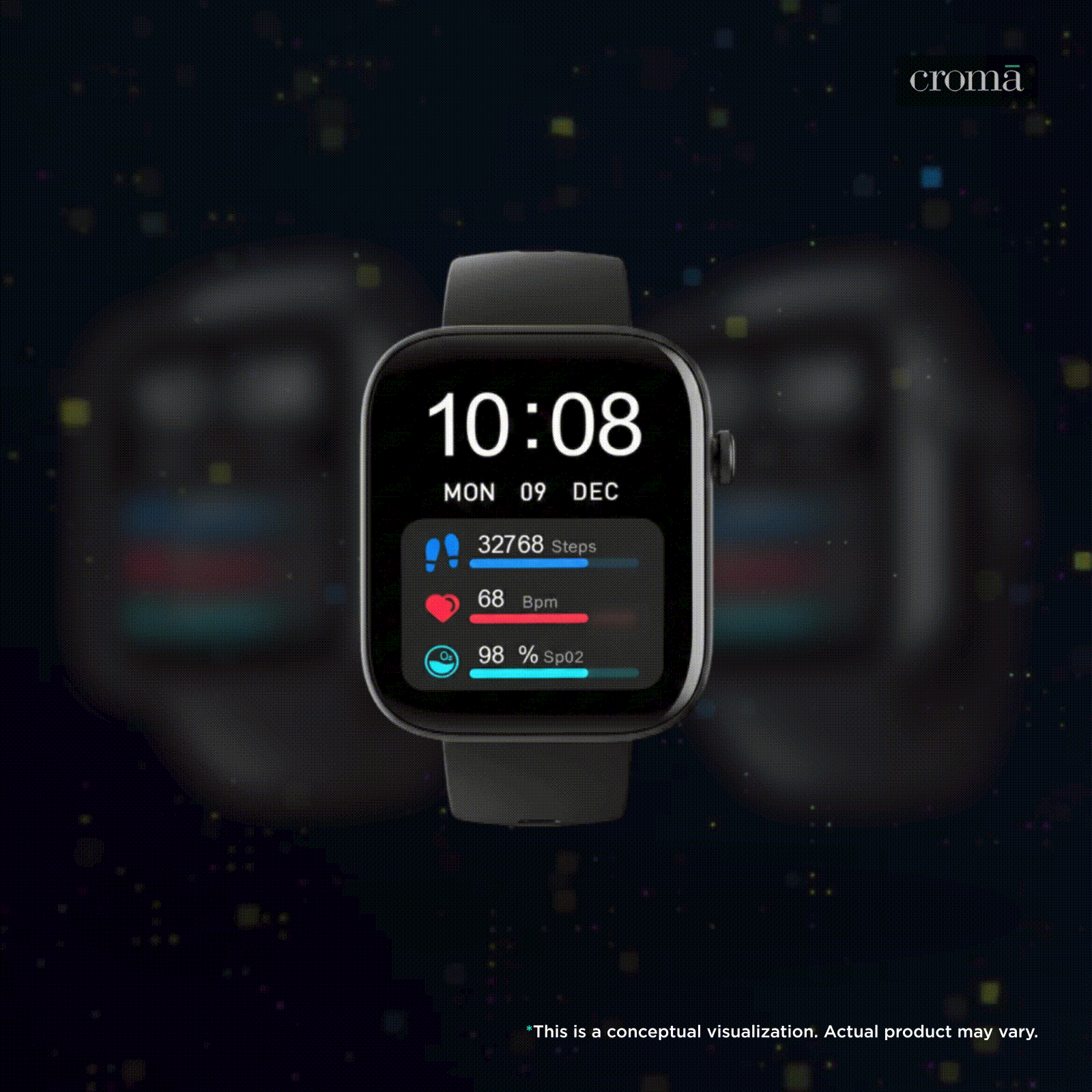 boAt Wave Astra 3 Smartwatch with Bluetooth Calling (46.4mm HD Display, IP67 Water Resistant, Active Black Strap)_2