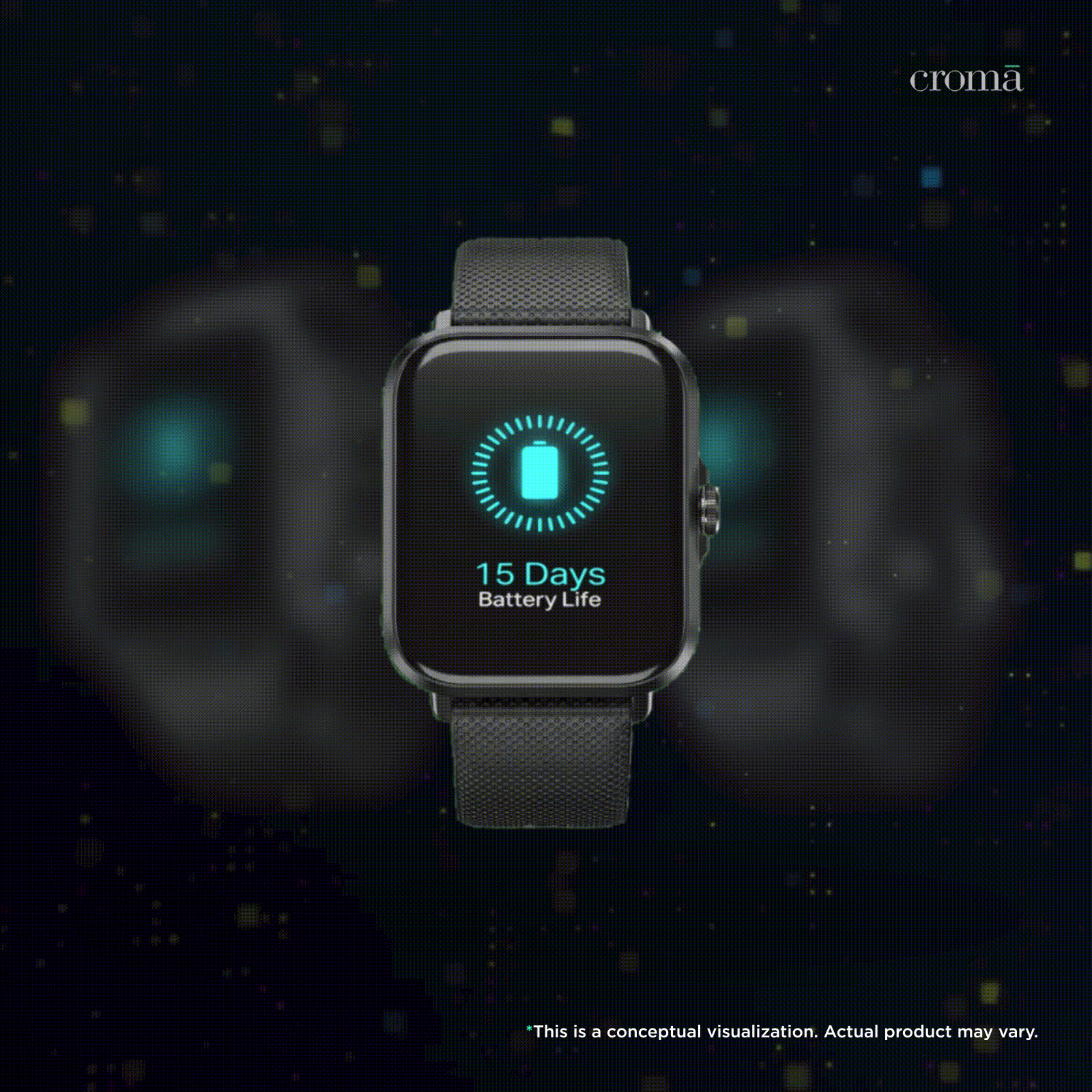 boAt Storm Infinity Smartwatch with Bluetooth Calling (46.48mm HD Display, IP68 Dust, Sweat and Splash Proof, Active Black) boAt Storm Infinity Smartwatch with Bluetooth Calling (46.48mm HD Display, IP68 Dust, Sweat and Splash Proof, Active Black)_2