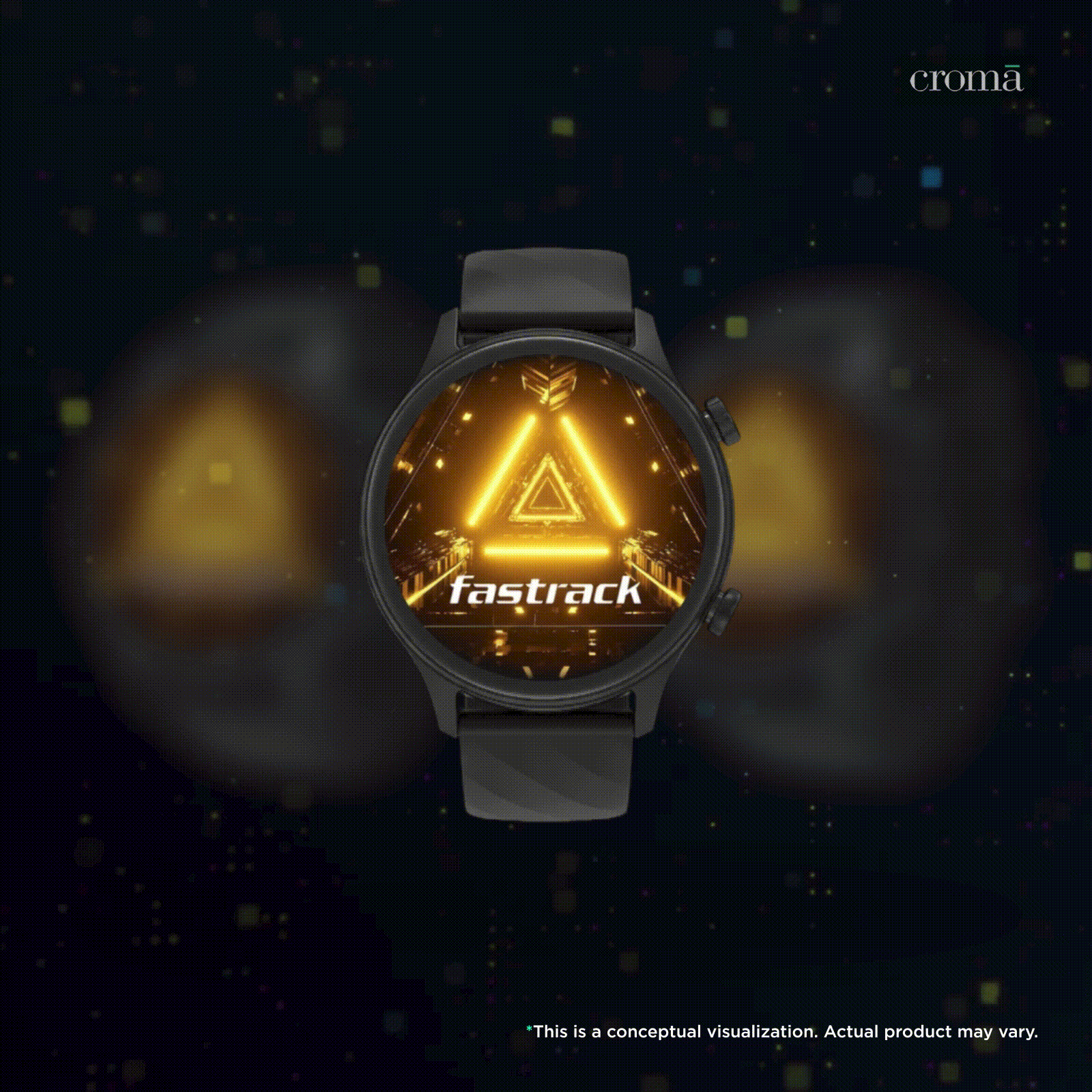 fastrack Optimus 2 Pro Smartwatch with Bluetooth Calling (36.3mm AMOLED Display, IP68 Water Resistant, Black Strap) fastrack Optimus 2 Pro Smartwatch with Bluetooth Calling (36.3mm AMOLED Display, IP68 Water Resistant, Black Strap)_2