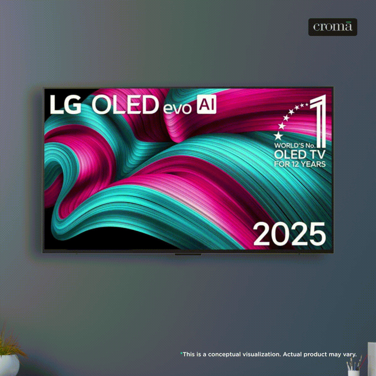 LG evo AI C5 106 cm (42 inch) OLED 4K Ultra HD Smart WebOS TV with Dolby Vision & Dolby Atmos (2025 model)_2