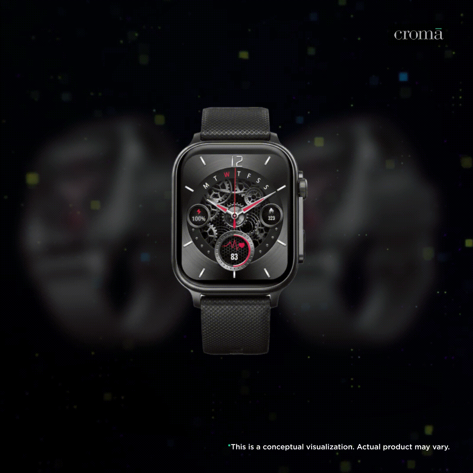 boAt Storm Infinity Max Smartwatch with Bluetooth Calling (51.05mm, HD Display, IP68 Dust, Sweat & Splash Resistant, Active Black Strap) boAt Storm Infinity Max Smartwatch with Bluetooth Calling (51.05mm, HD Display, IP68 Dust, Sweat & Splash Resistant, Active Black Strap)_2