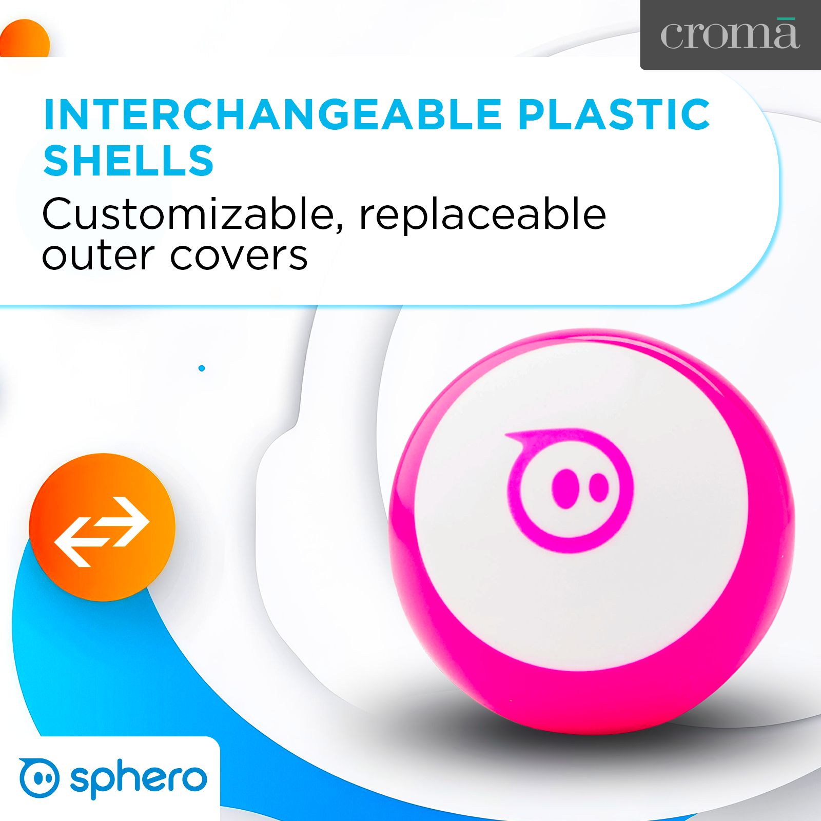 sphero Mini App Controlled Robot Ball (M001PRW, Pink)_4