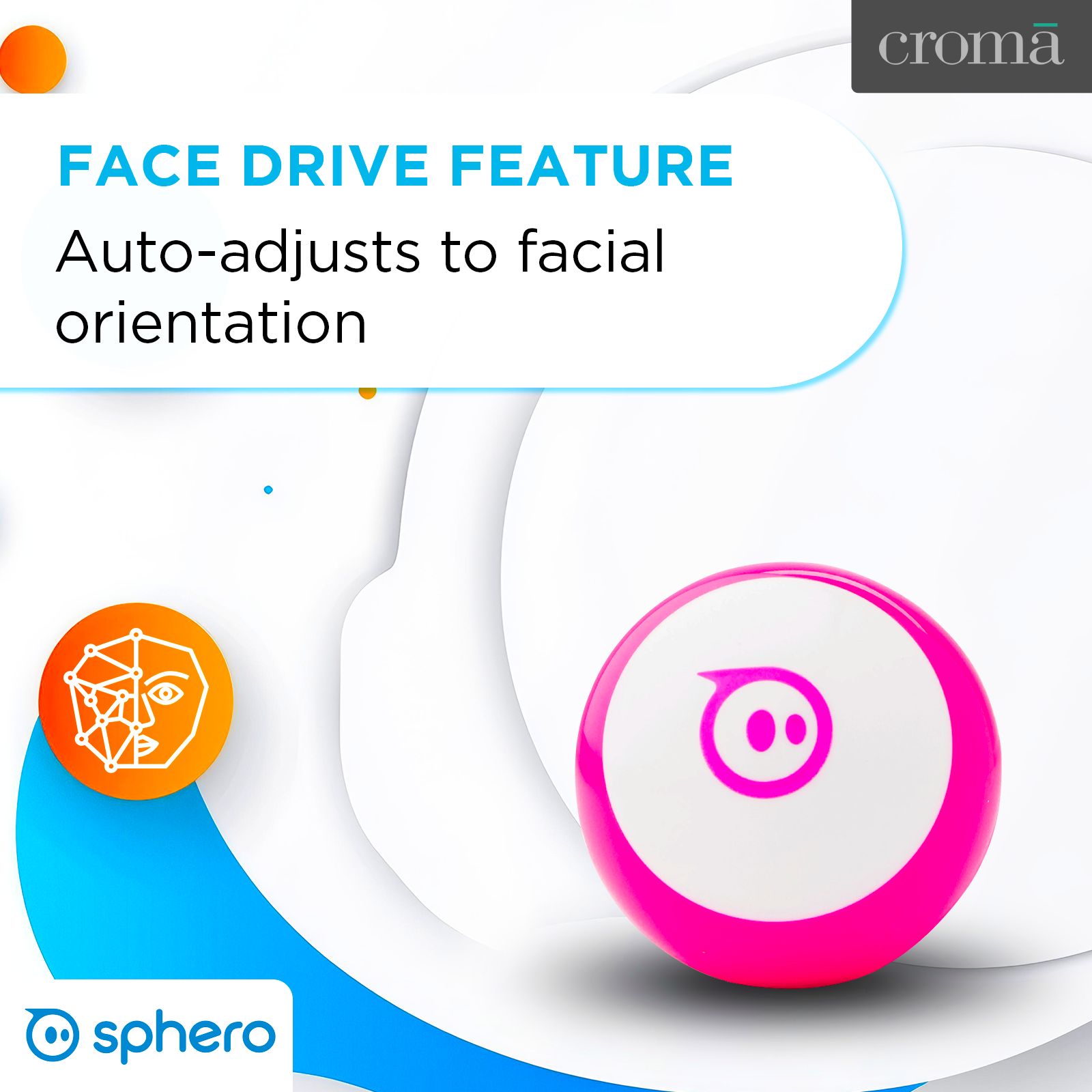 sphero Mini App Controlled Robot Ball (M001PRW, Pink)_3