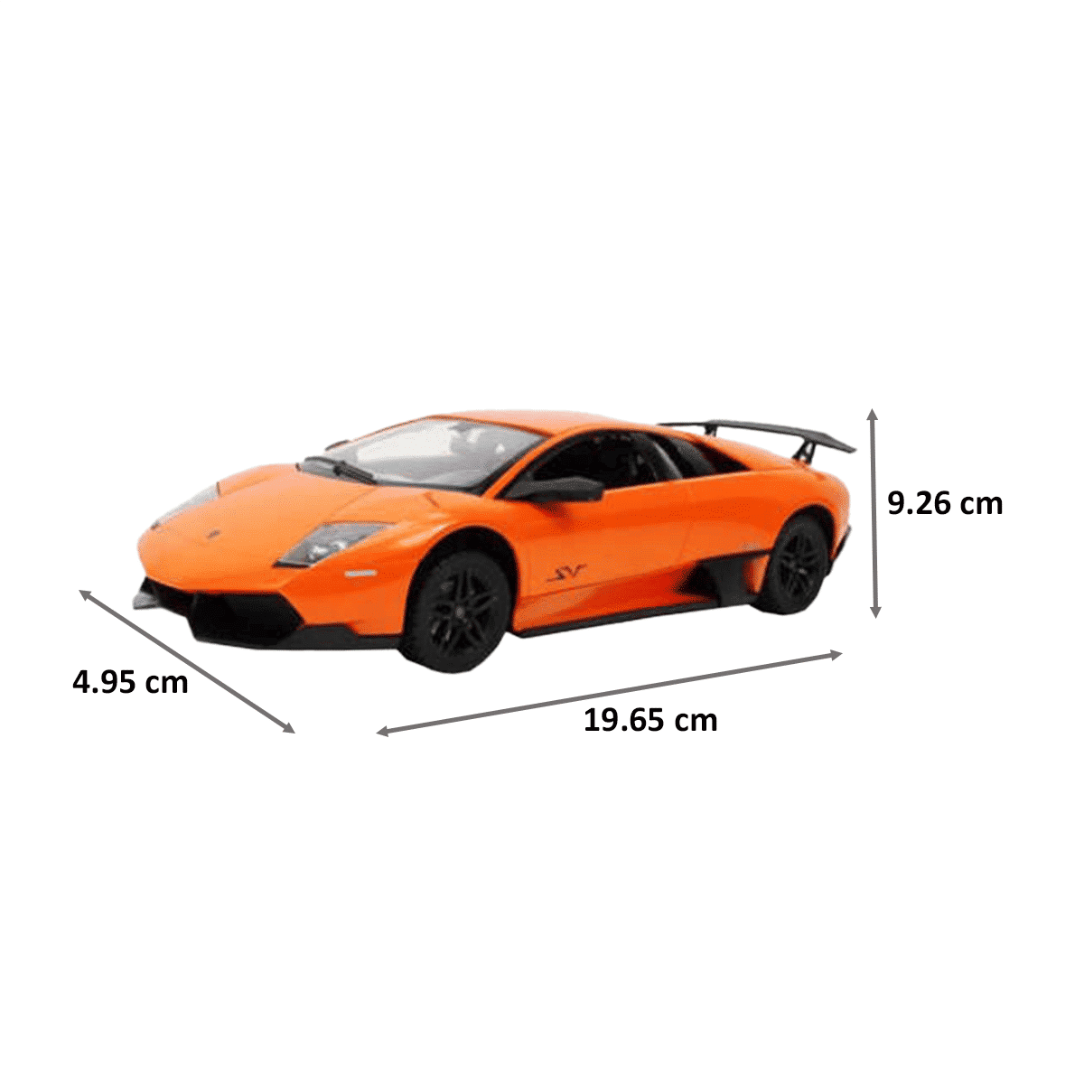 Lamborghini Murcielago LP670-4 1:24 Remote Controlled Car (SW-562, Orange)_2