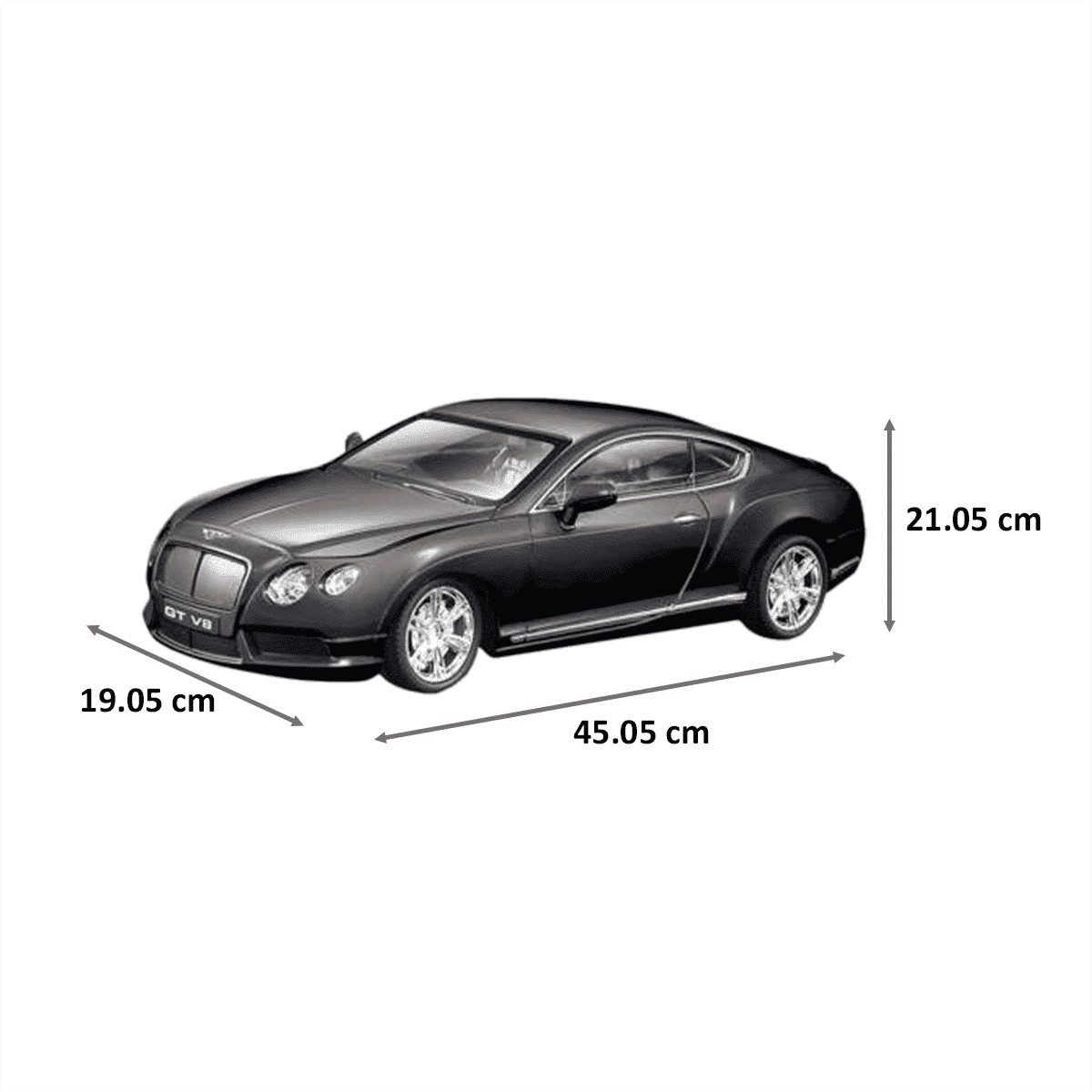 Bentley Continental GT V8 1:24 Remote Controlled Car (Black)_2