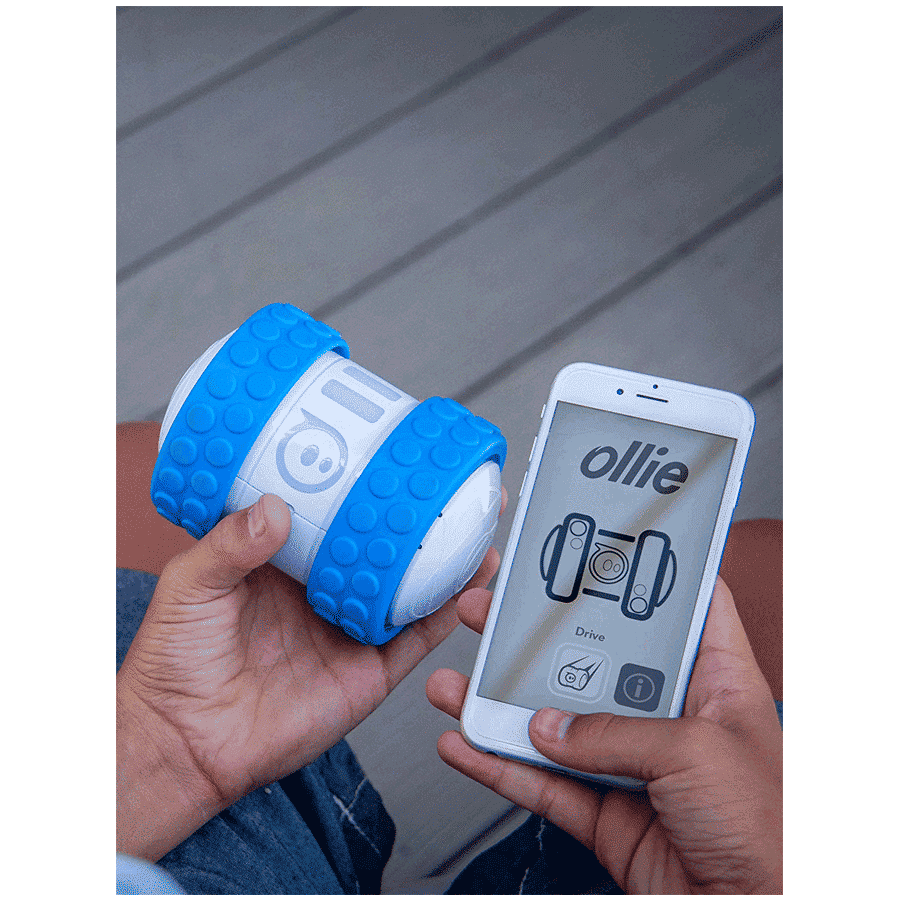 sphero Ollie App Controlled Robot (1B01RW1, White/Blue)_2
