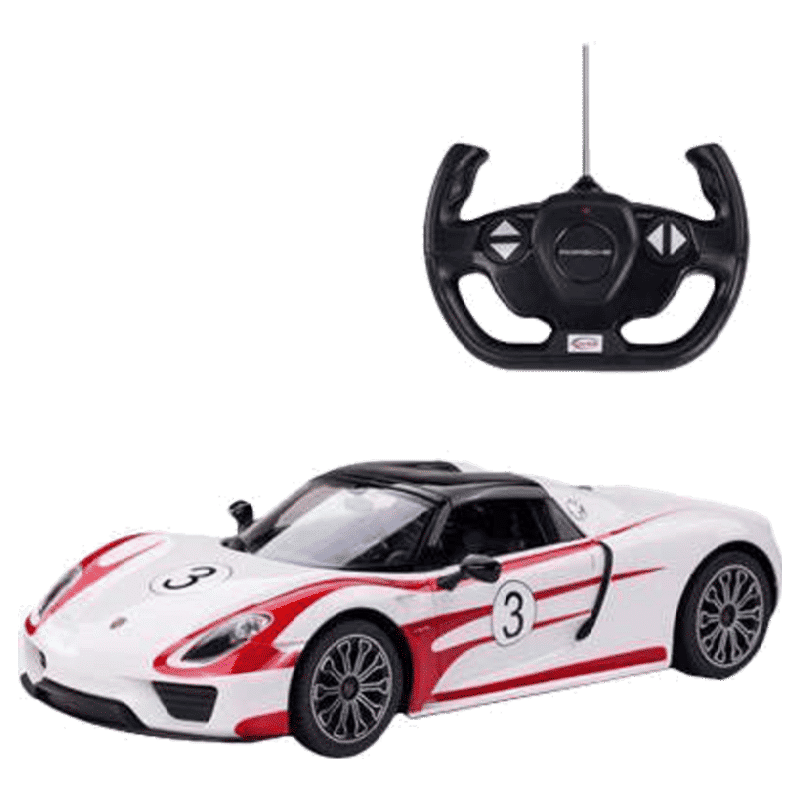 Rastar 918 Spyder 1:14 Remote Controlled Car (SW-584, White)_1