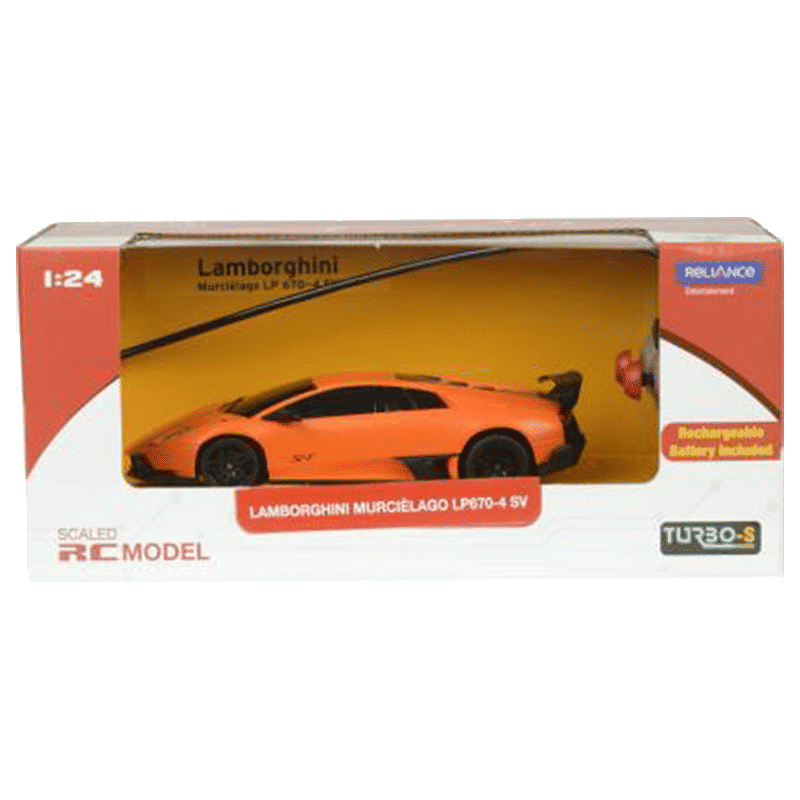 Lamborghini Murcielago LP670-4 1:24 Remote Controlled Car (SW-562, Orange)_7