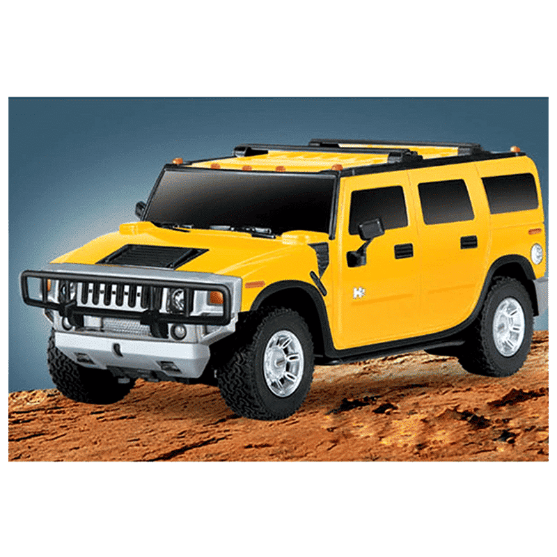 Rastar Hummer H2 SUV 1:27 Remote Controlled Car (Yellow)_12