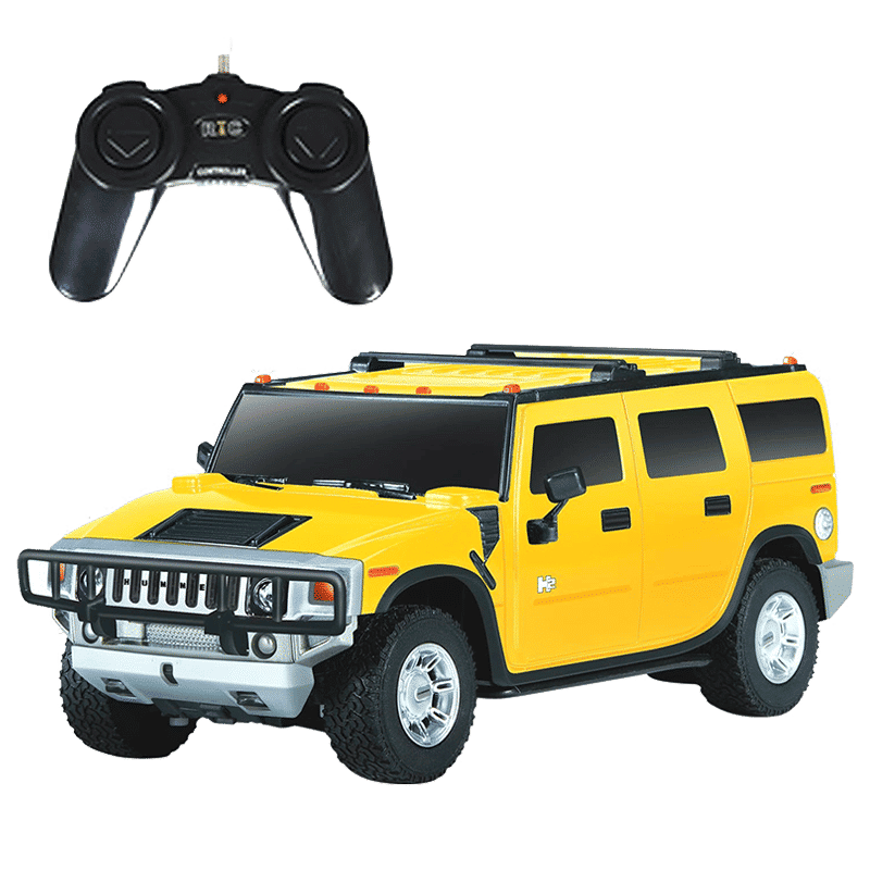 Rastar Hummer H2 SUV 1:27 Remote Controlled Car (Yellow)_11