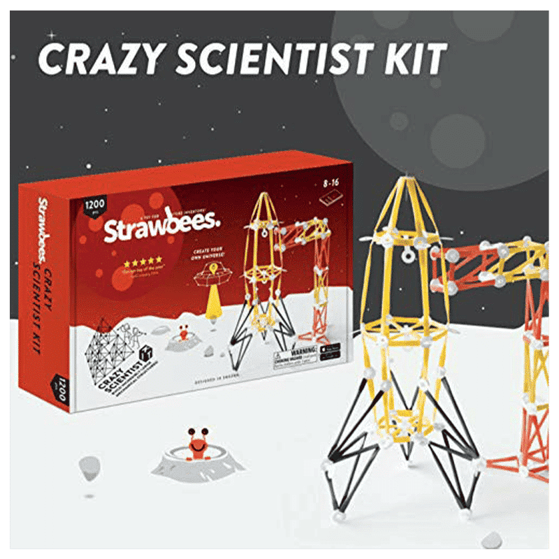 Strawbees Crazy Scientist Kit (SB047, Multicolor)_1