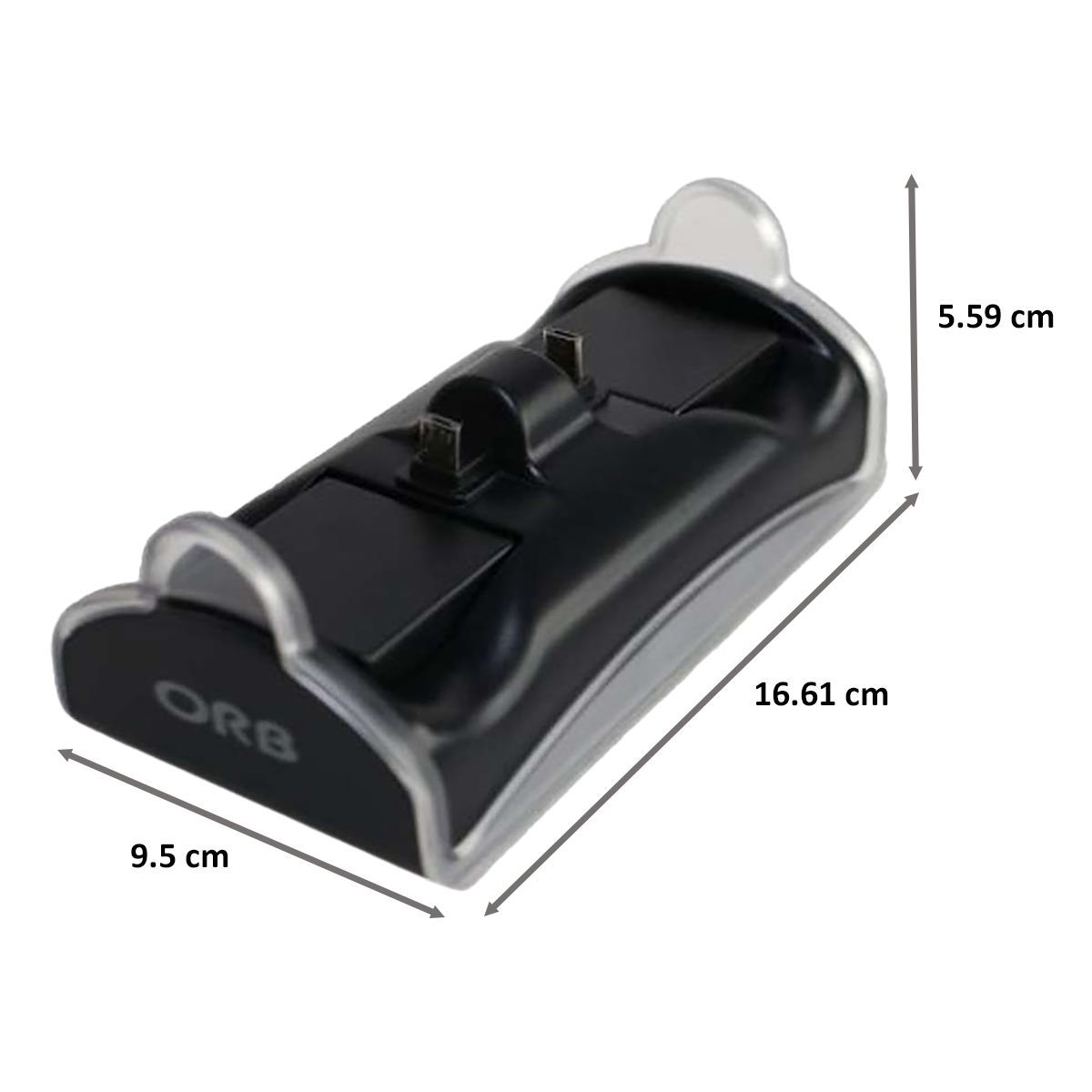 ORB Dual PS4 Controller Charge Dock (Black)_2