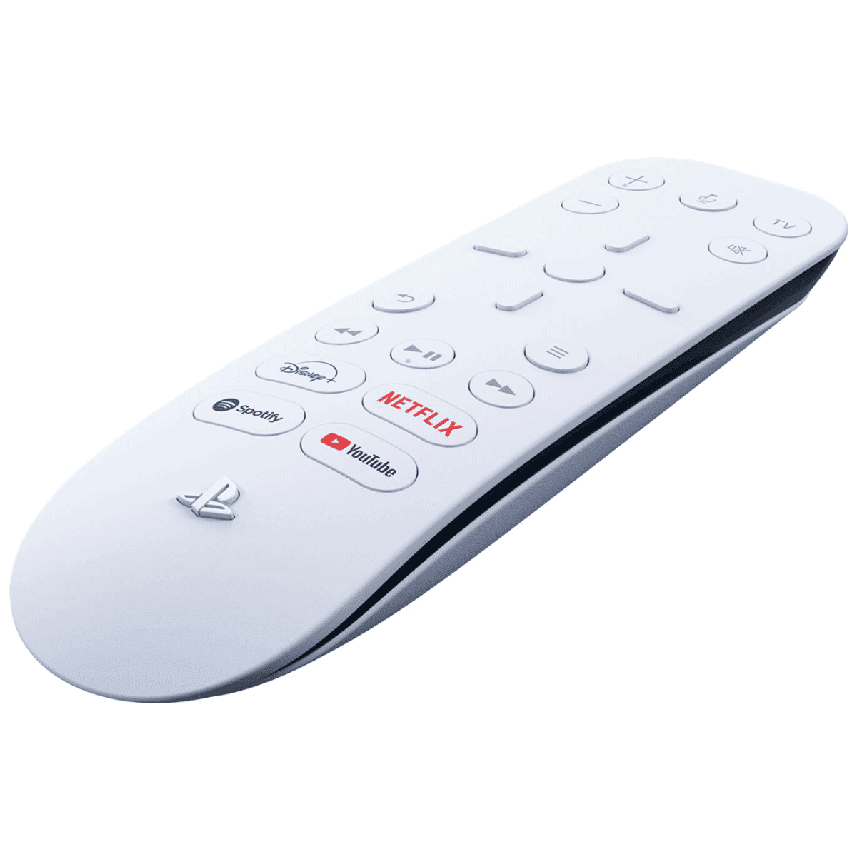 SONY Media Remote For Playstation 5 (Dedicated App Buttons, CFI-ZMR1BX/R, White)_3
